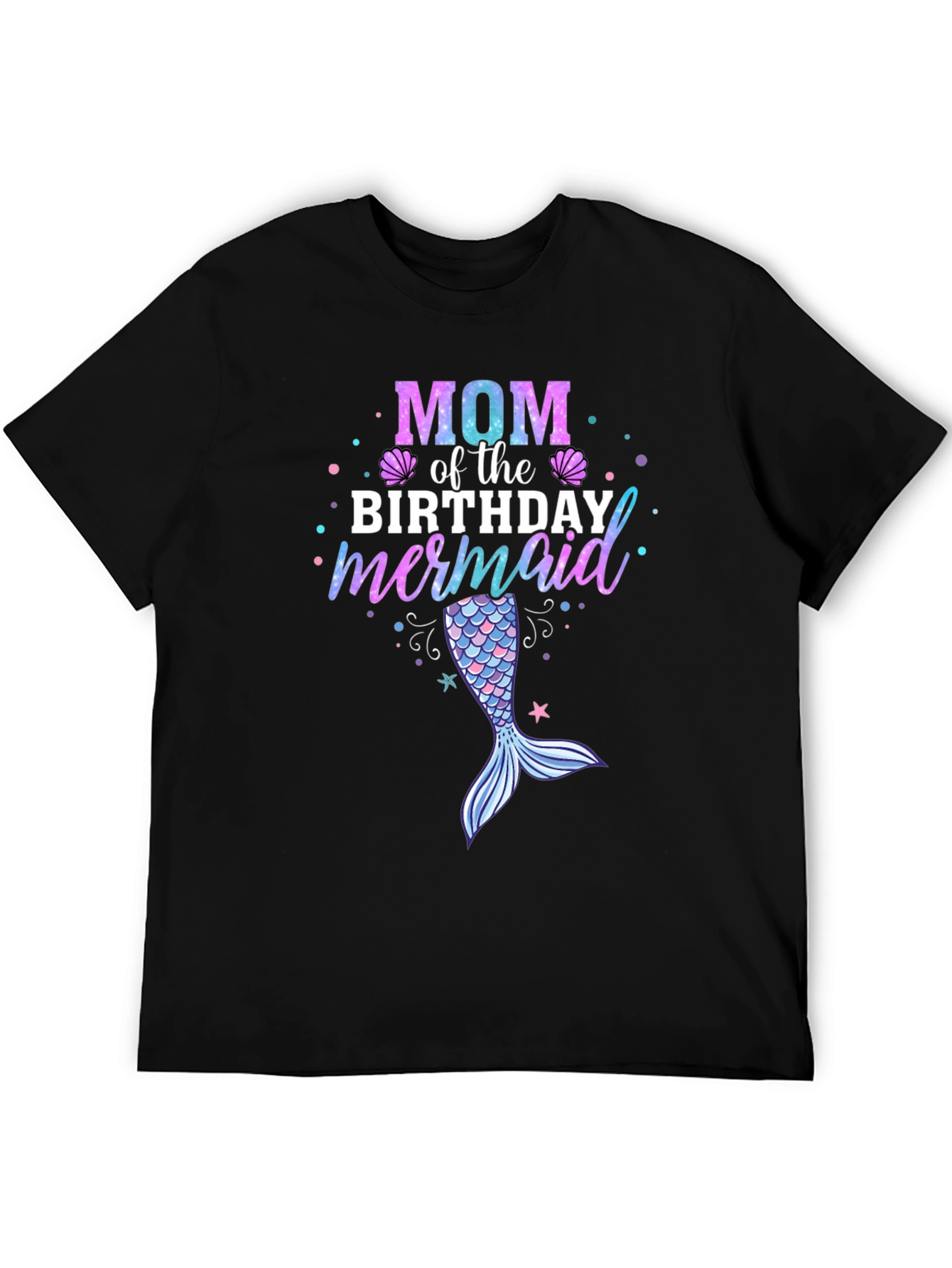 Mom of the Birthday Mermaid T-Shirt