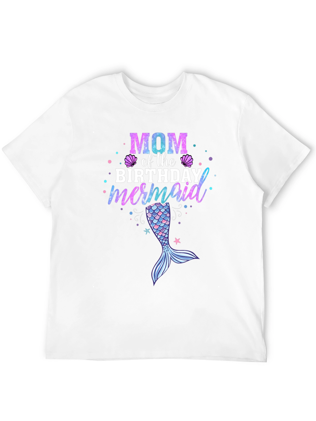 Mom of the Birthday Mermaid T-Shirt
