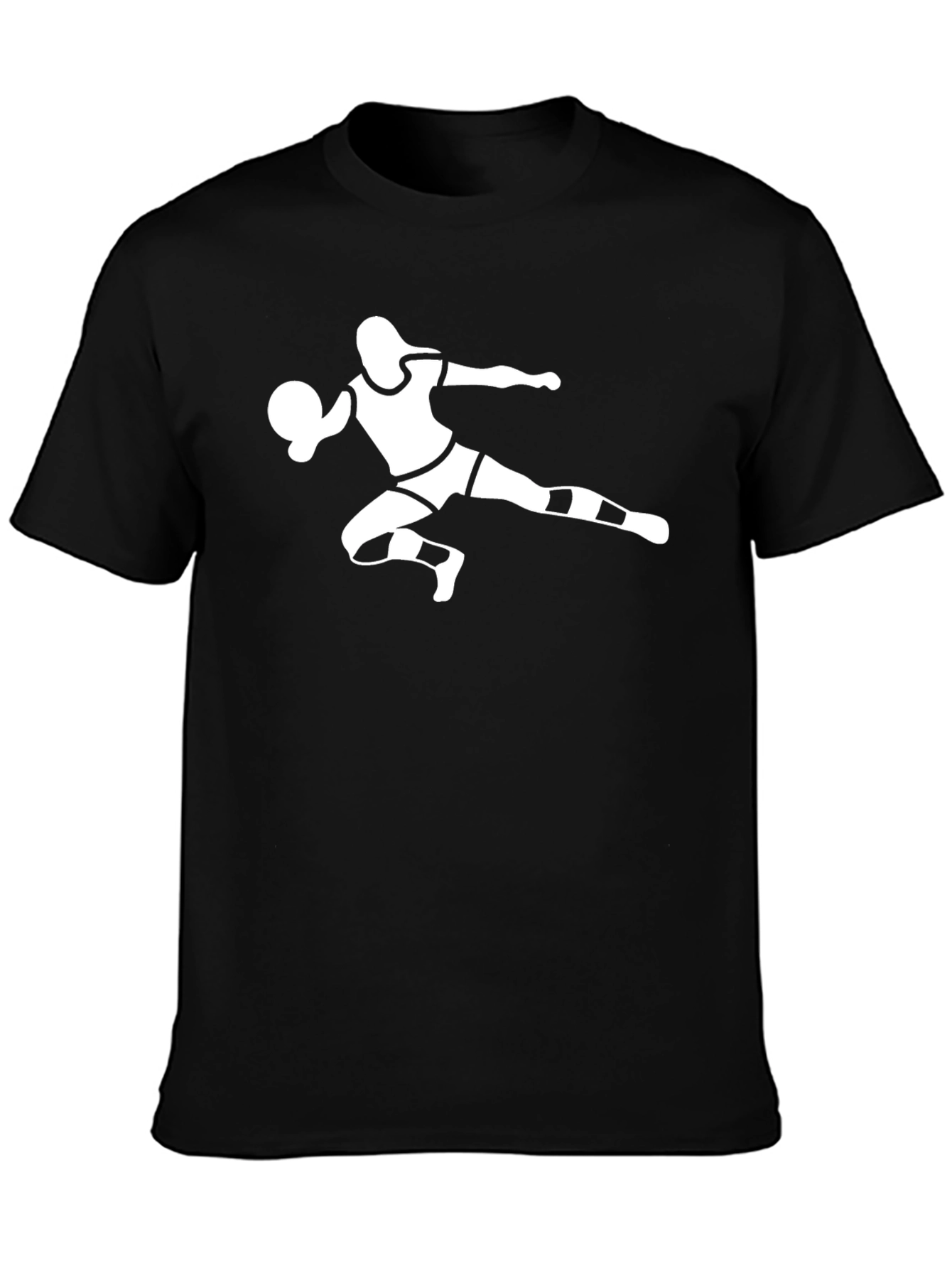 Handball Player Graphic T-Shirt - Sporty Tee