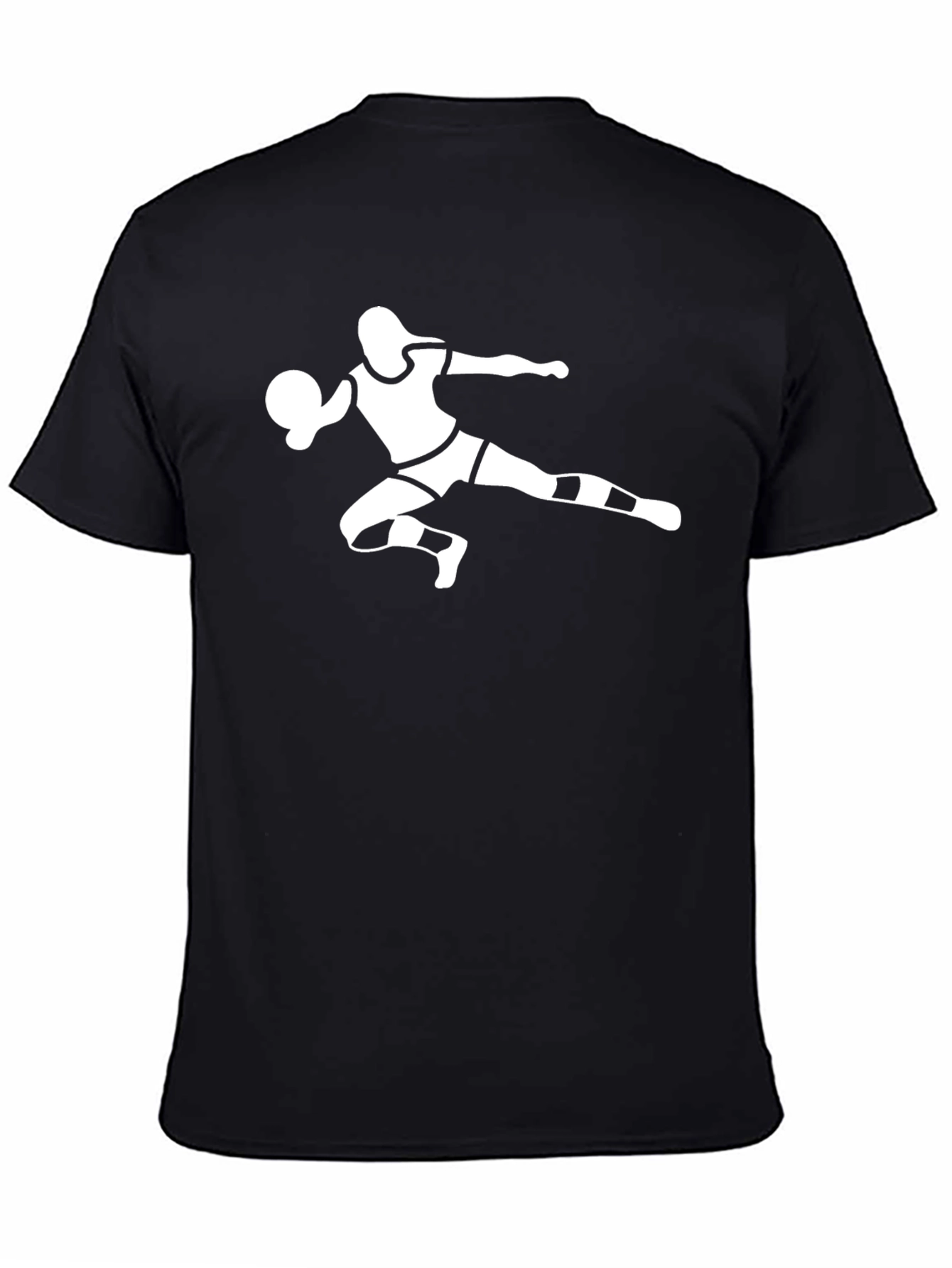 Handball Player Graphic T-Shirt - Sporty Tee