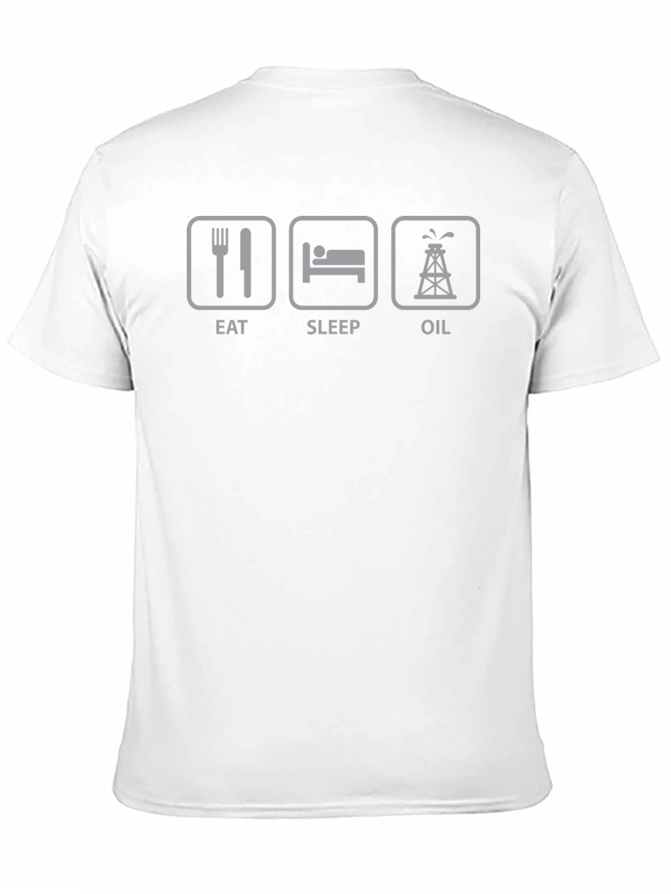 Eat Sleep Oil T-Shirt - Funny Worker Gift
