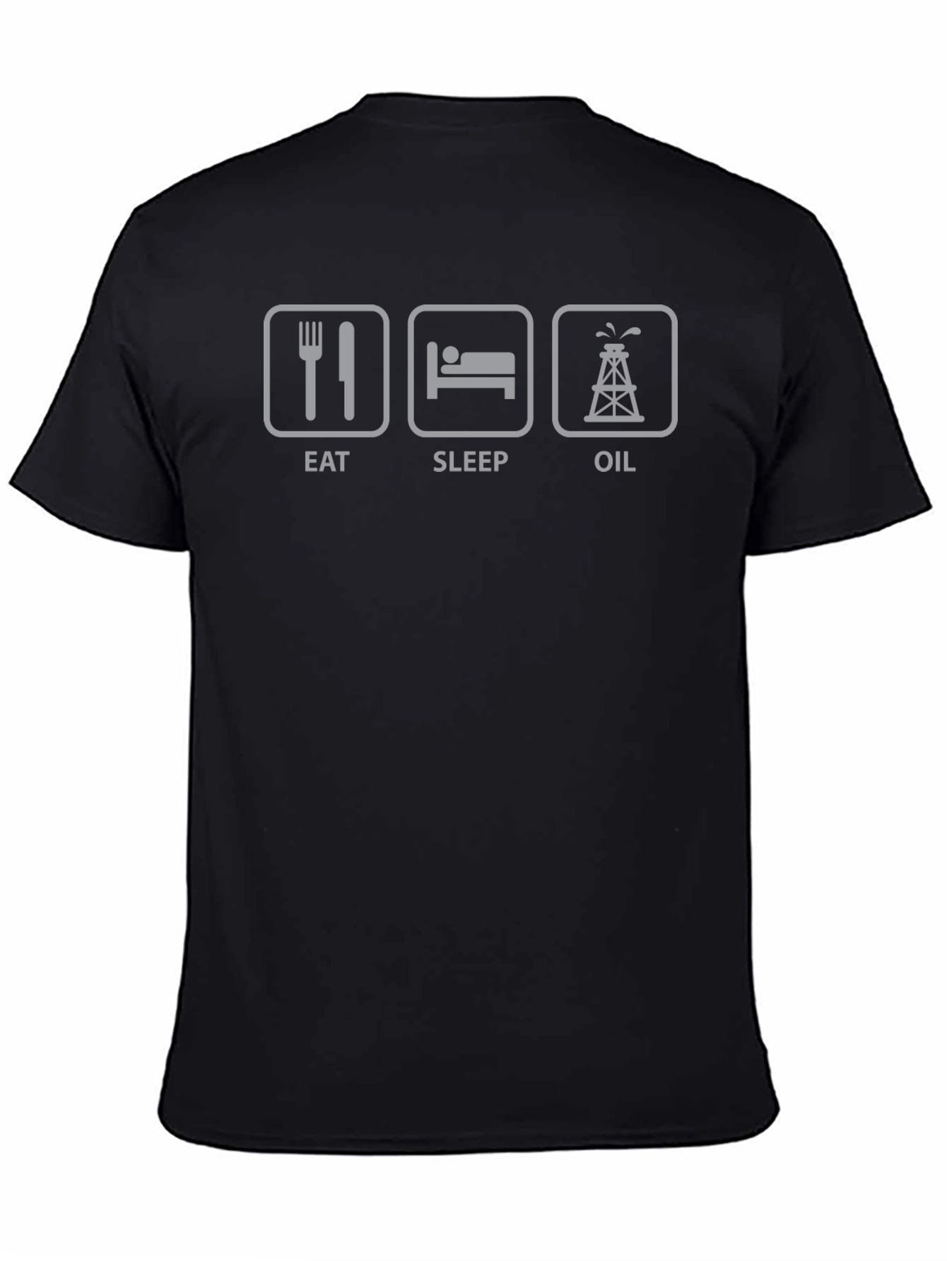 Eat Sleep Oil T-Shirt - Funny Worker Gift