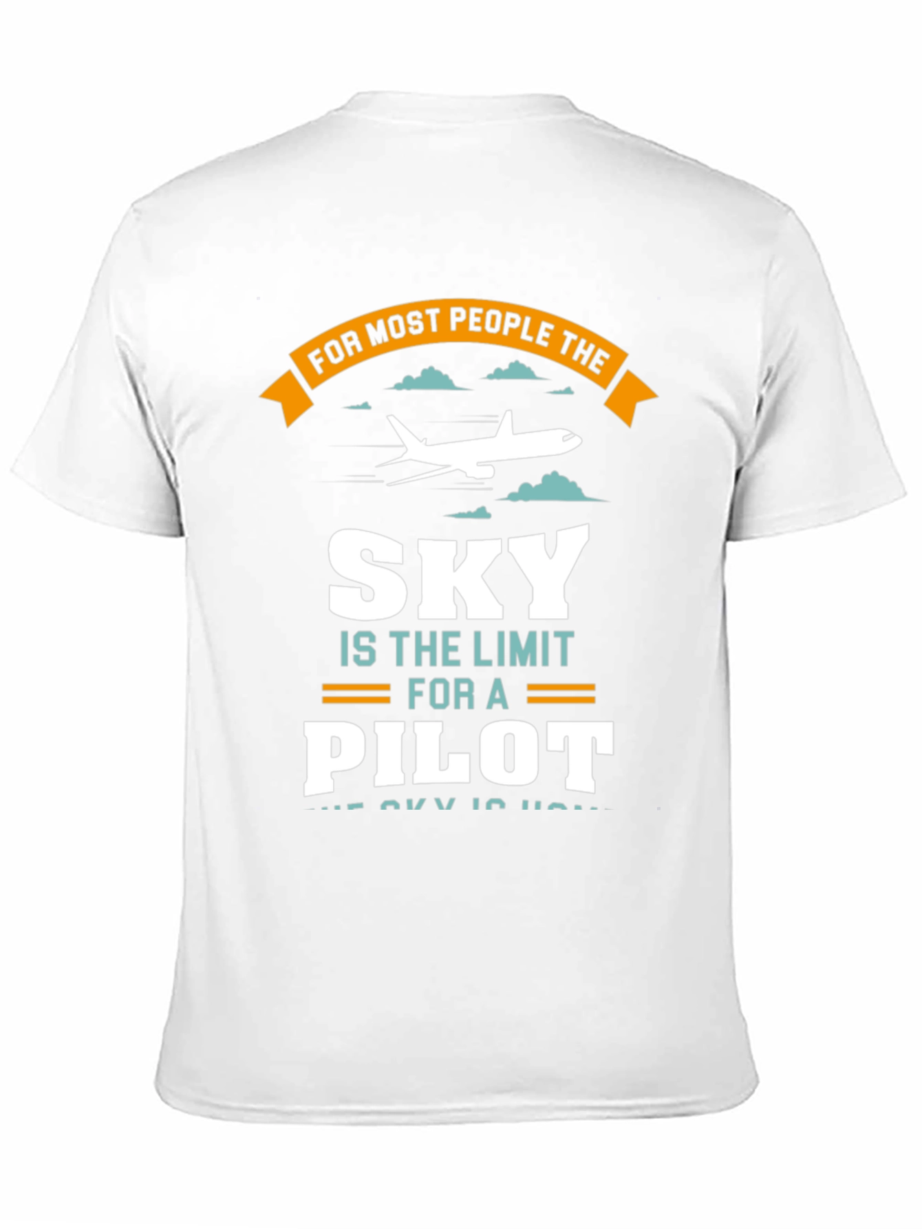 Pilot Sky Limit T-Shirt - Aviation Gift Tee