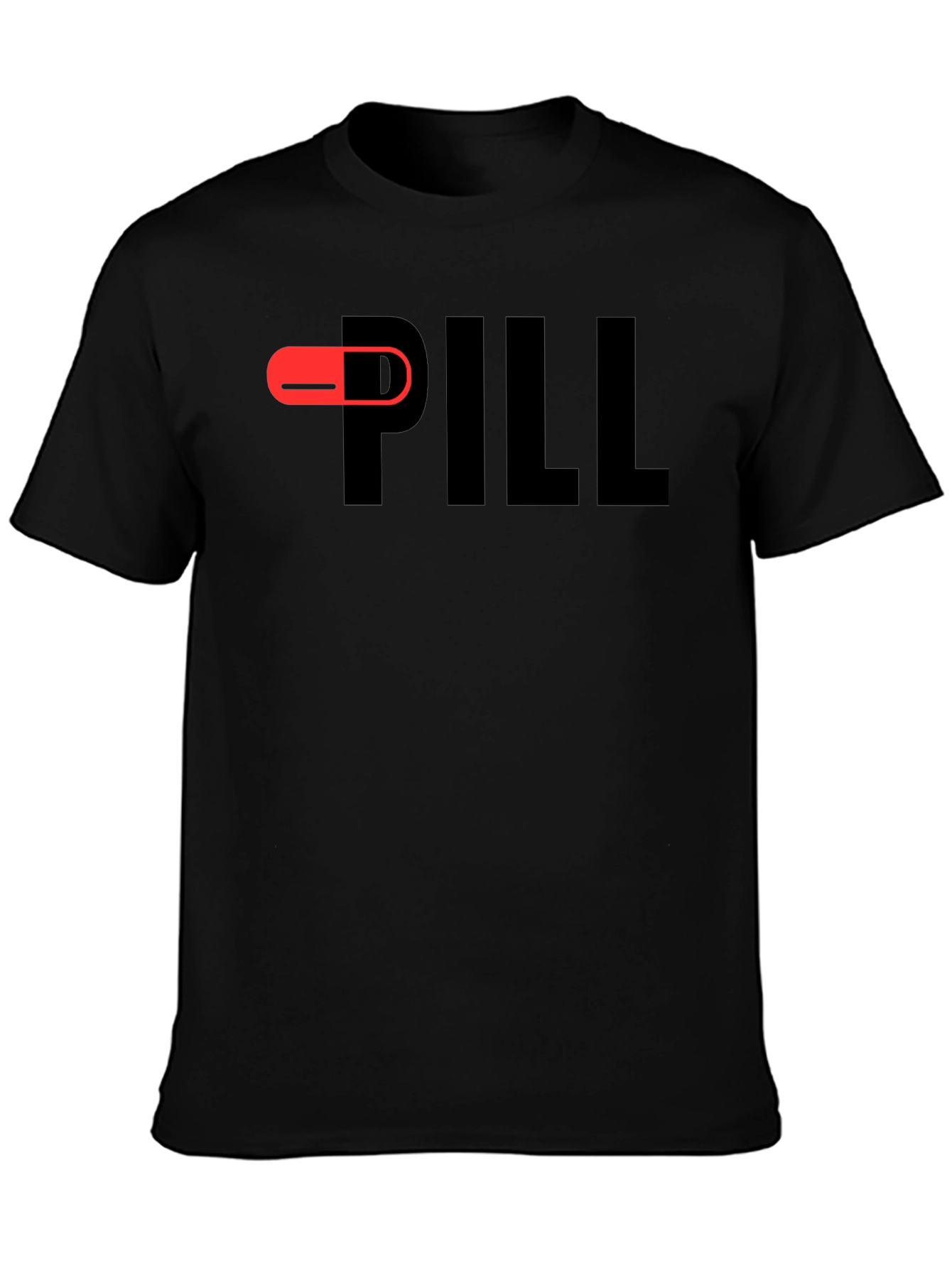 Pill T-Shirt - Bold Graphic Design Casual Wear
