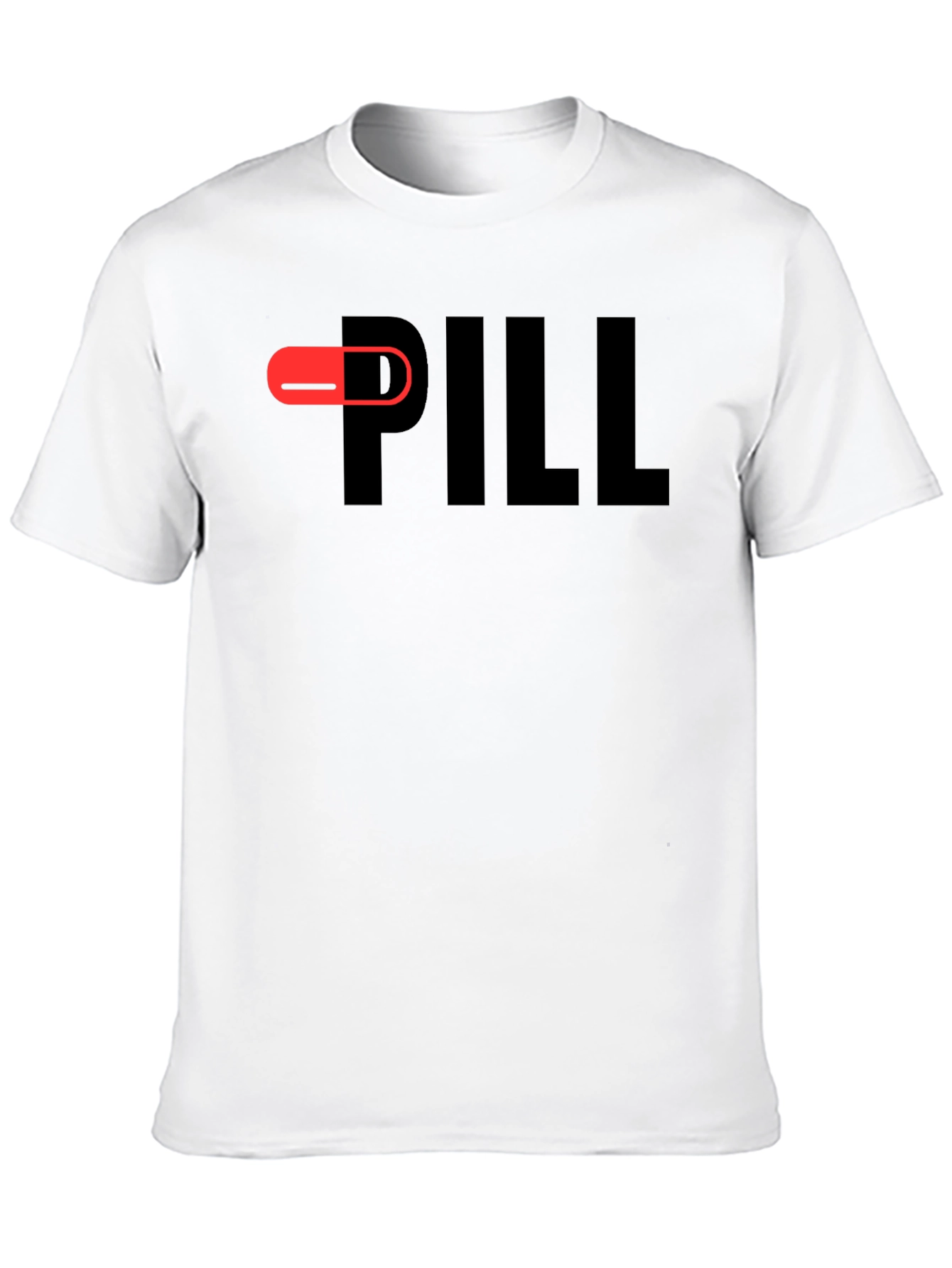 Pill T-Shirt - Bold Graphic Design Casual Wear