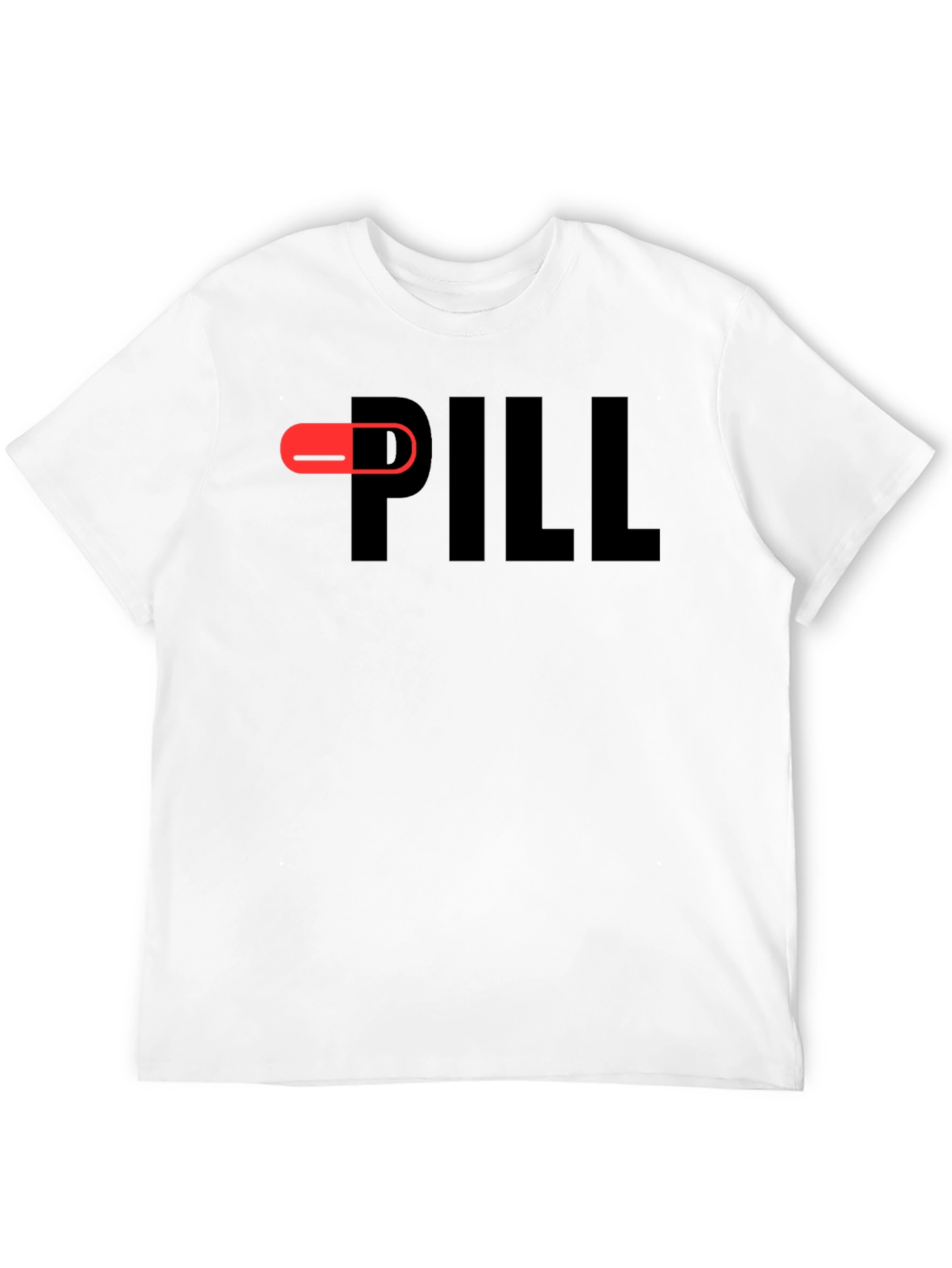 Pill T-Shirt - Bold Graphic Design Casual Wear