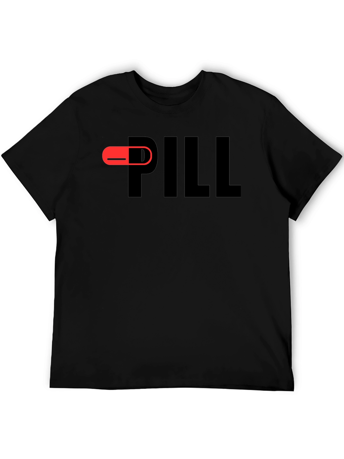 Pill T-Shirt - Bold Graphic Design Casual Wear