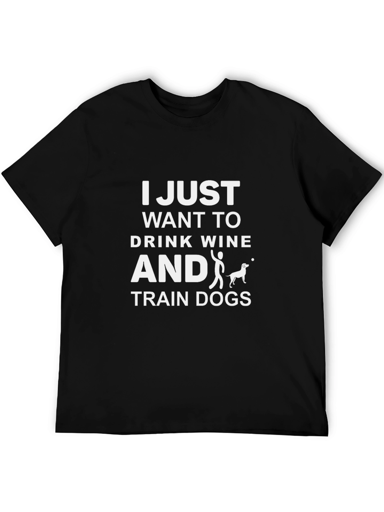 Wine & Dog Training Graphic Tee