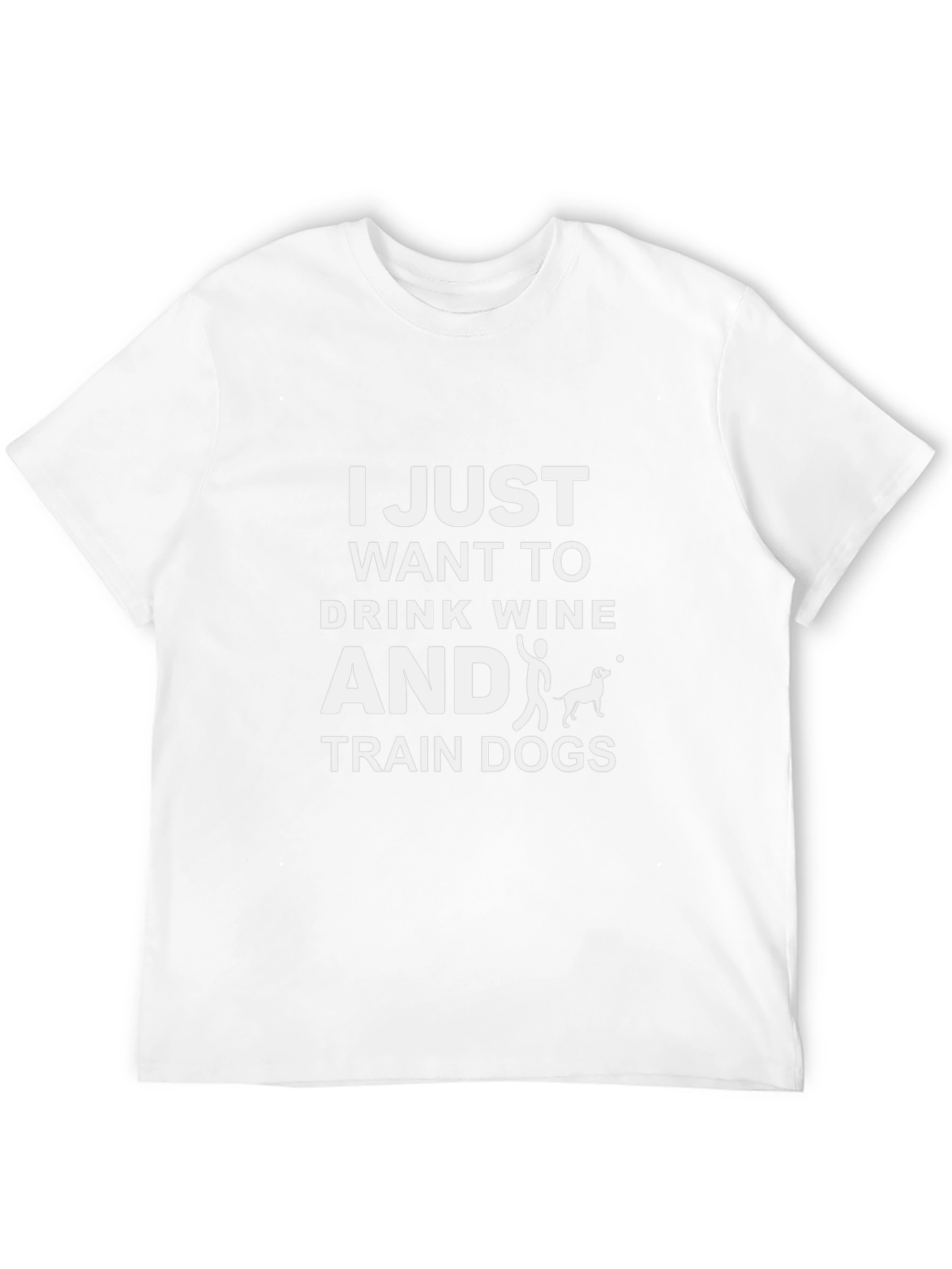 Wine & Dog Training Graphic Tee