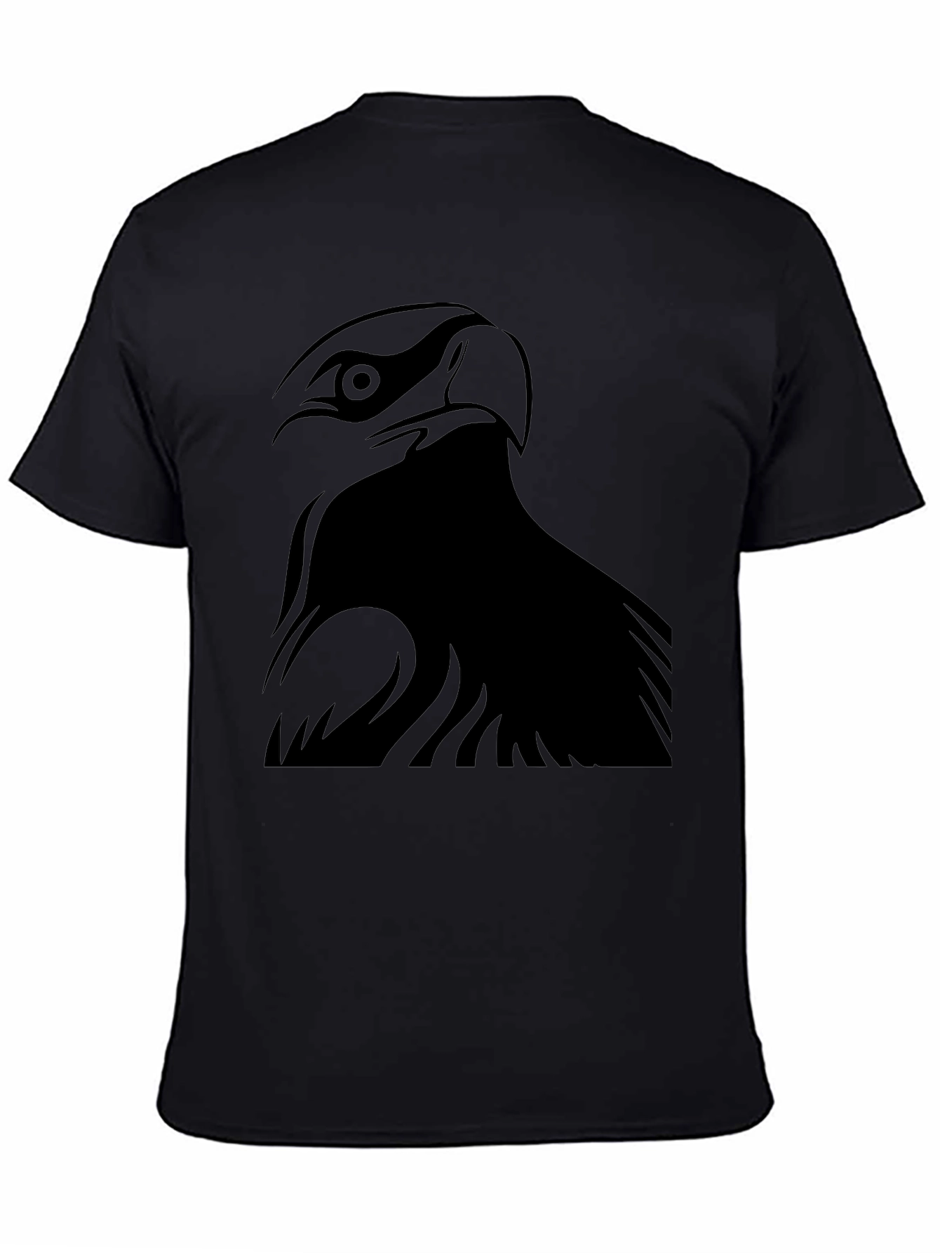 Black Eagle Graphic Tee - Mens Fashion