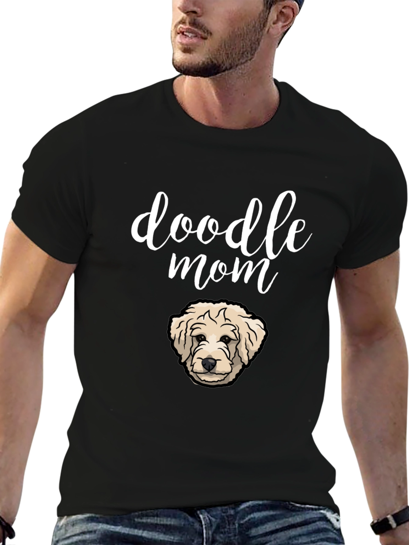 Doodle Mom T-Shirt - Cute Dog Lover Tee