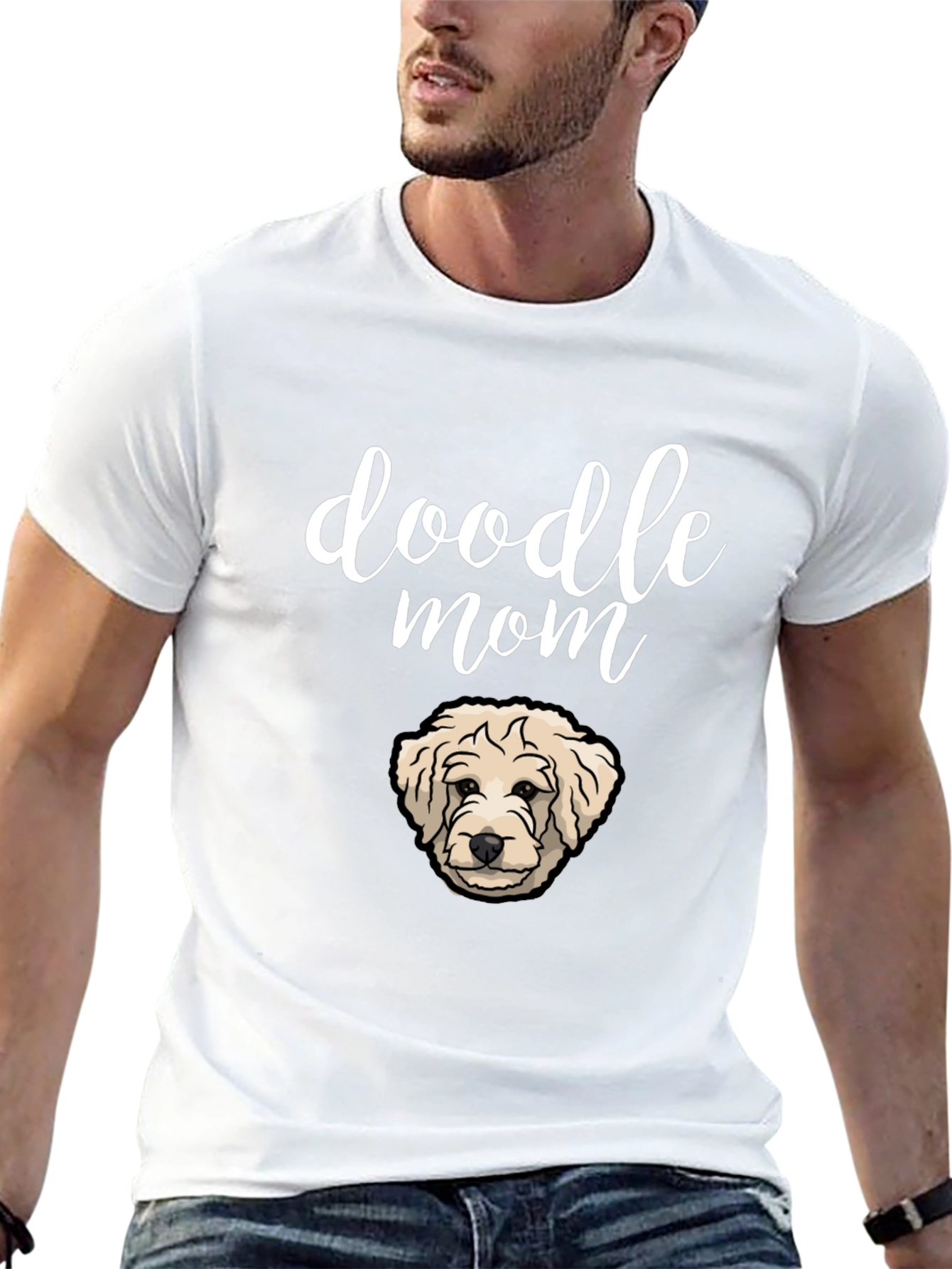 Doodle Mom T-Shirt - Cute Dog Lover Tee