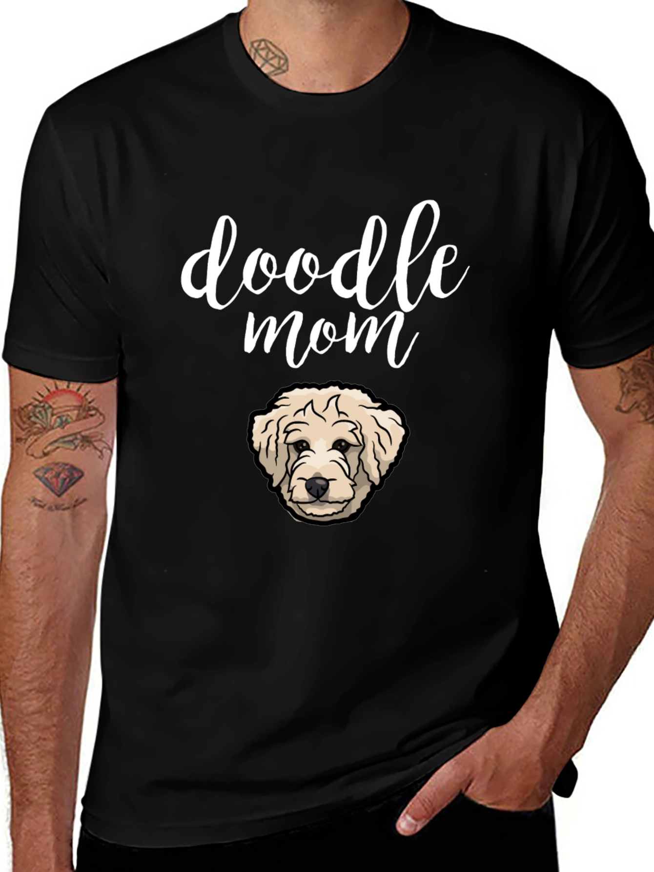 Doodle Mom T-Shirt - Cute Dog Lover Tee