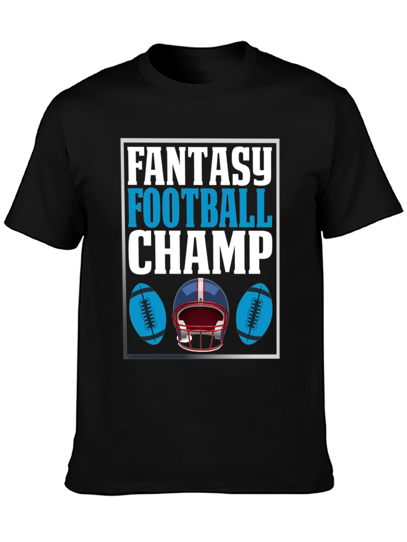 Fantasy Football Champ Graphic T-Shirt