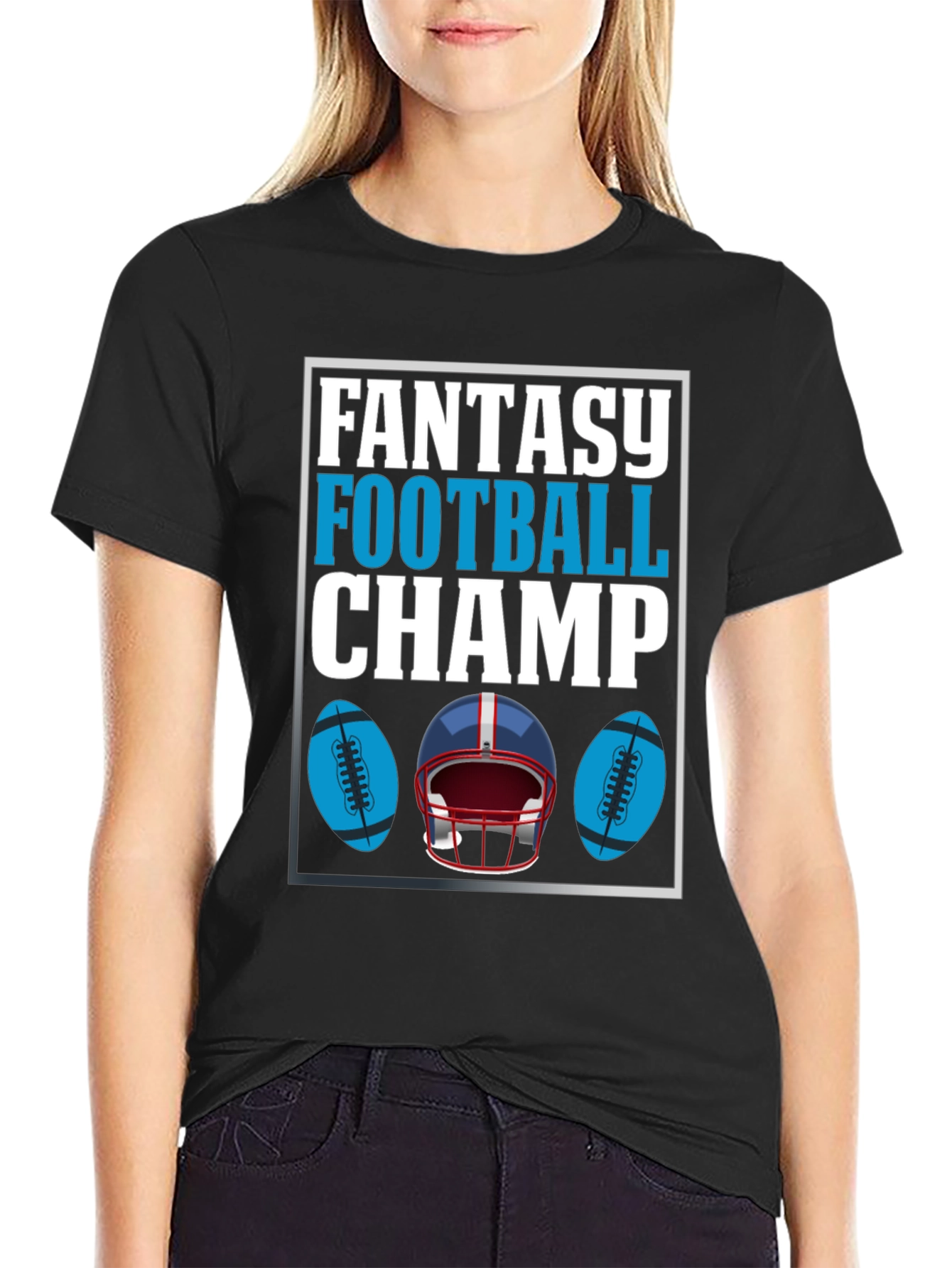 Fantasy Football Champ Graphic T-Shirt