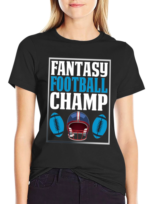 Fantasy Football Champ Graphic T-Shirt