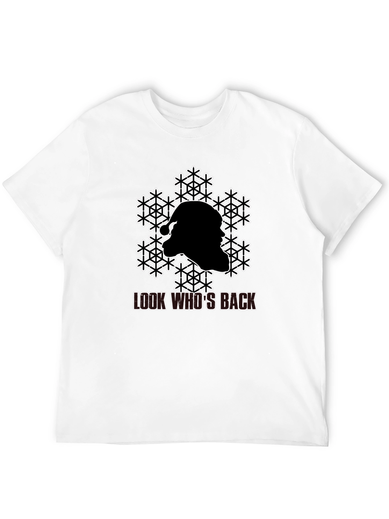 Look Whos Back Santa T-Shirt