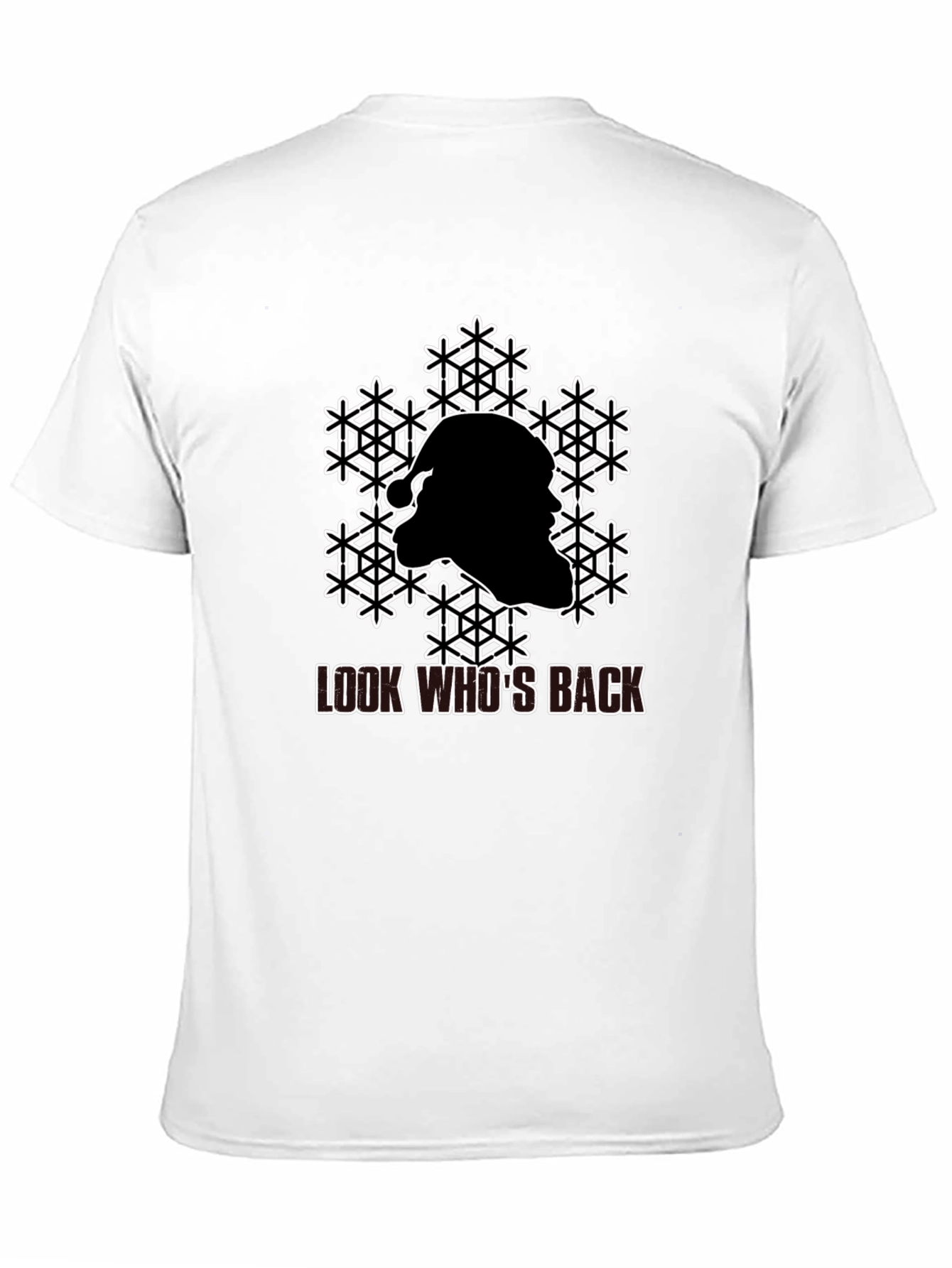 Look Whos Back Santa T-Shirt