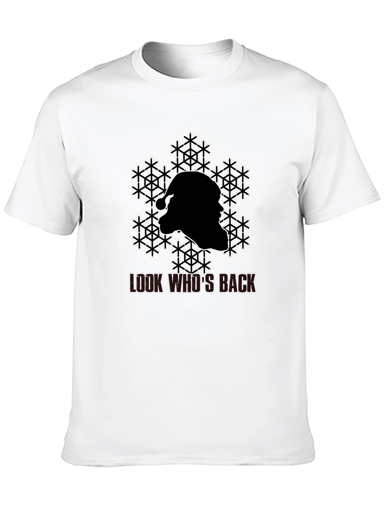 Look Whos Back Santa T-Shirt