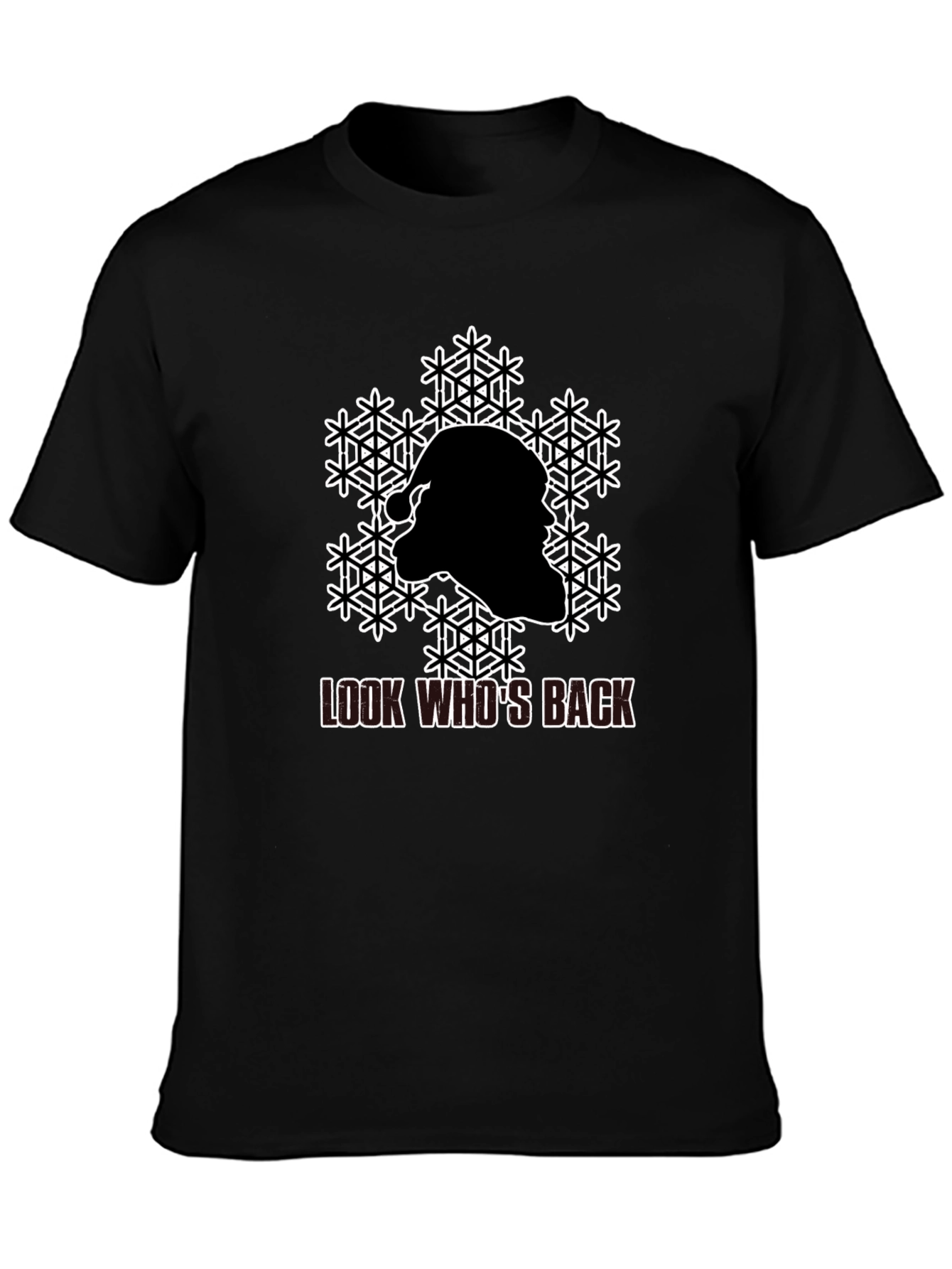 Look Whos Back Santa T-Shirt