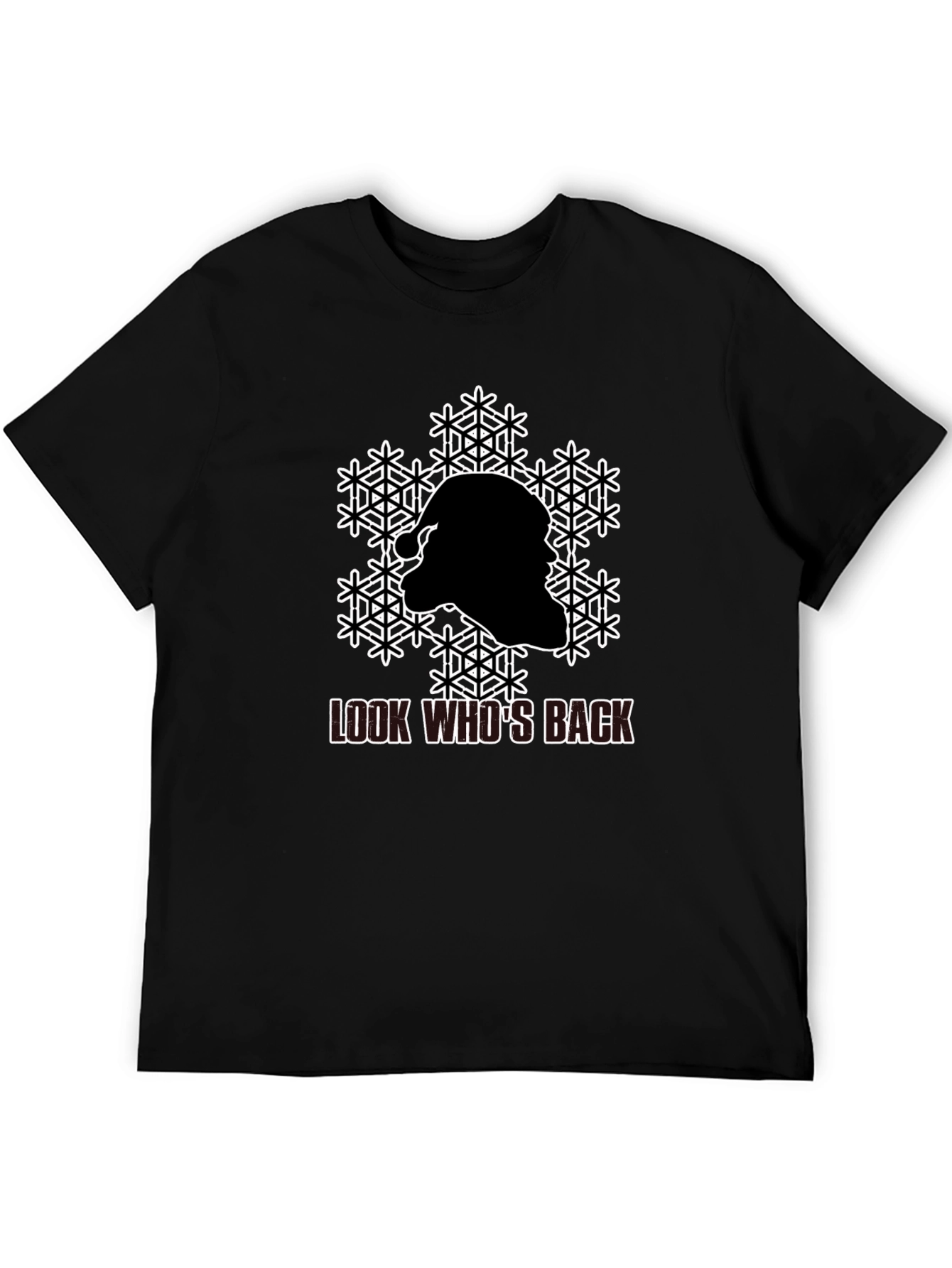 Look Whos Back Santa T-Shirt