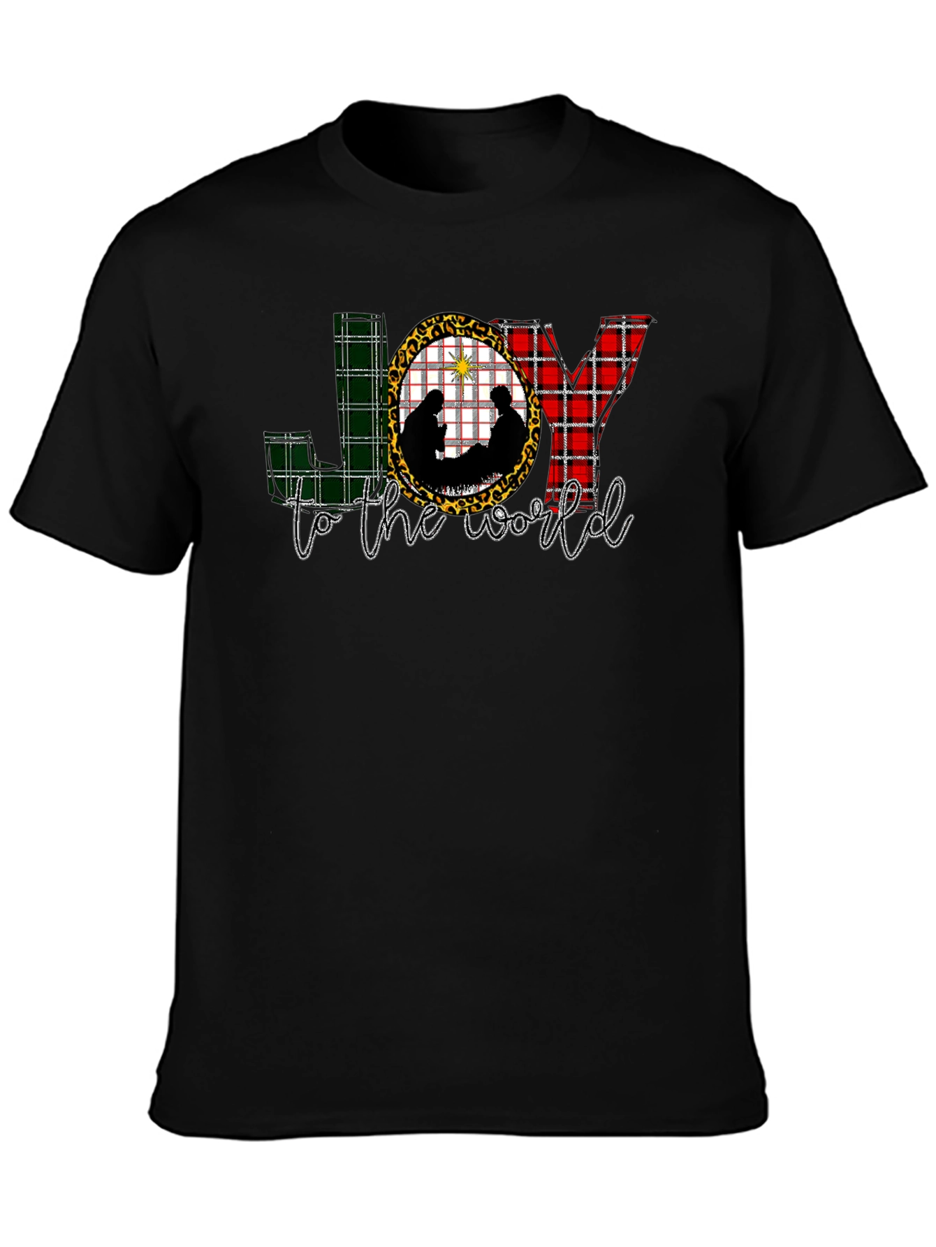 JOY to the World Nativity Scene Graphic Tee