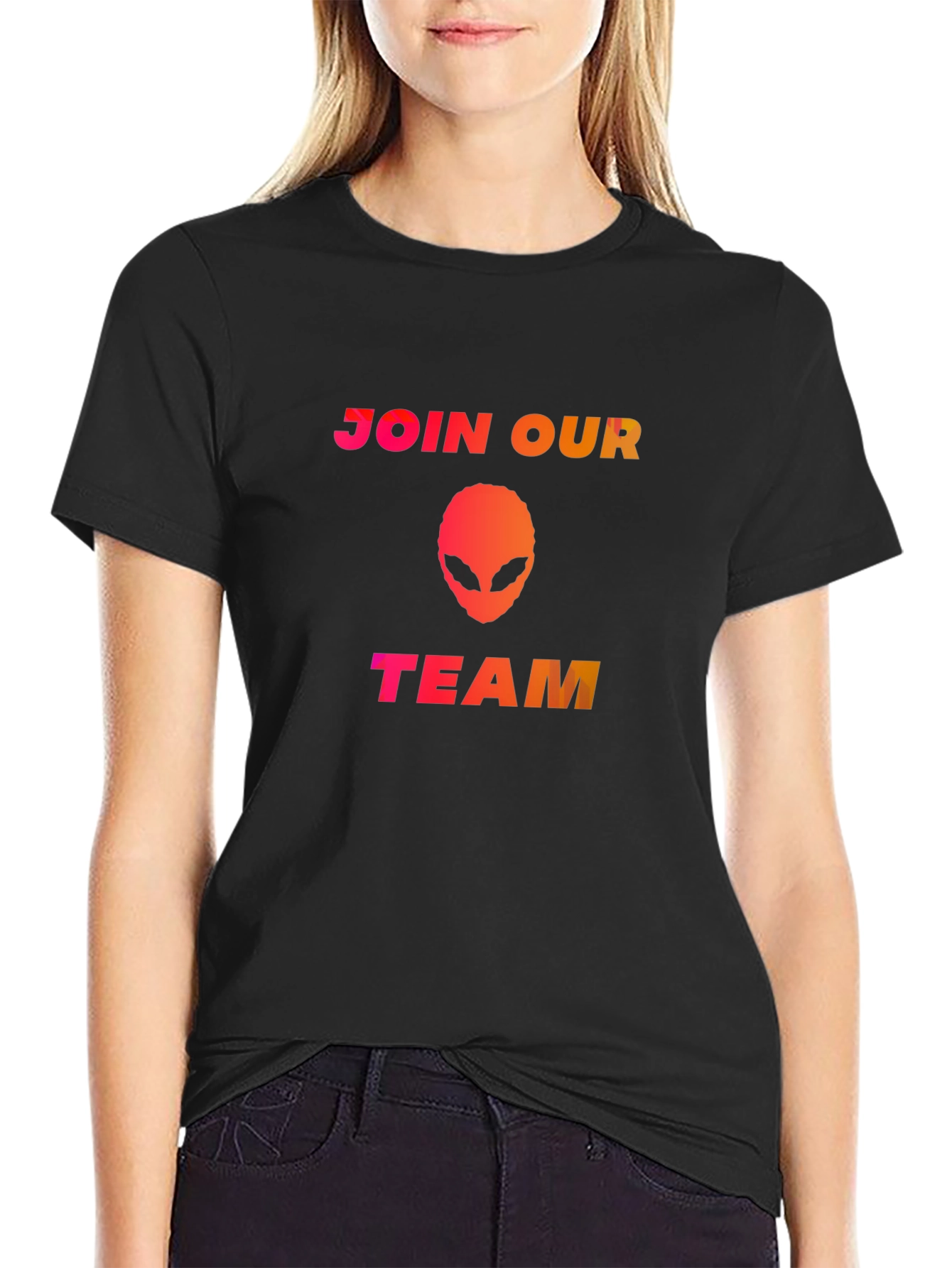 Join Our Team Alien Graphic T-Shirt