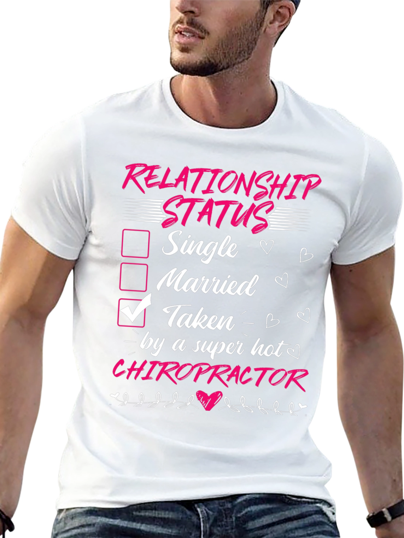 Taken by a Chiropractor Graphic T-Shirt