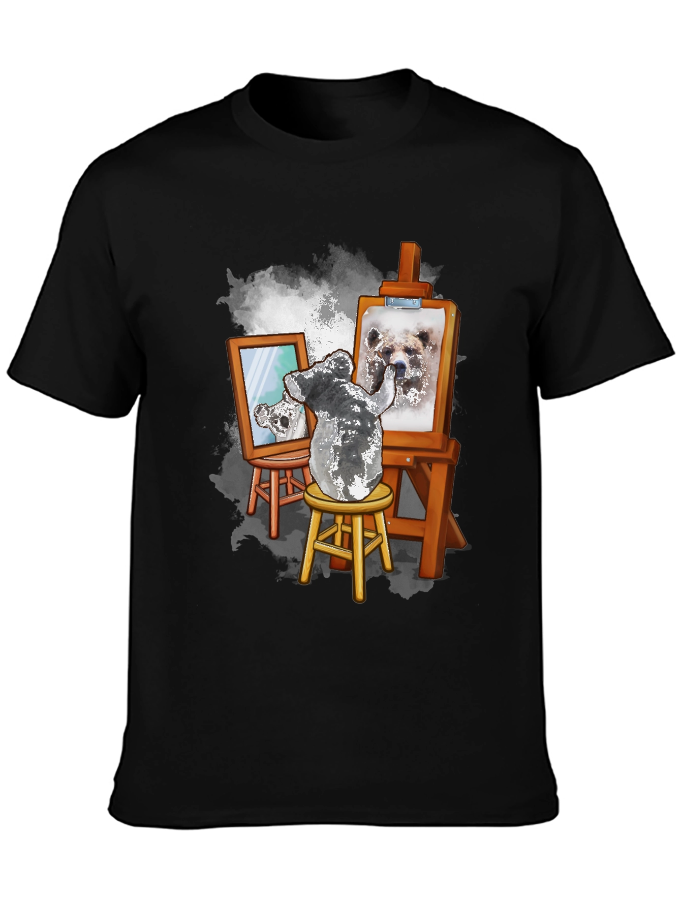 Koala Artist Graphic Tee - Unisex Cotton T-Shirt