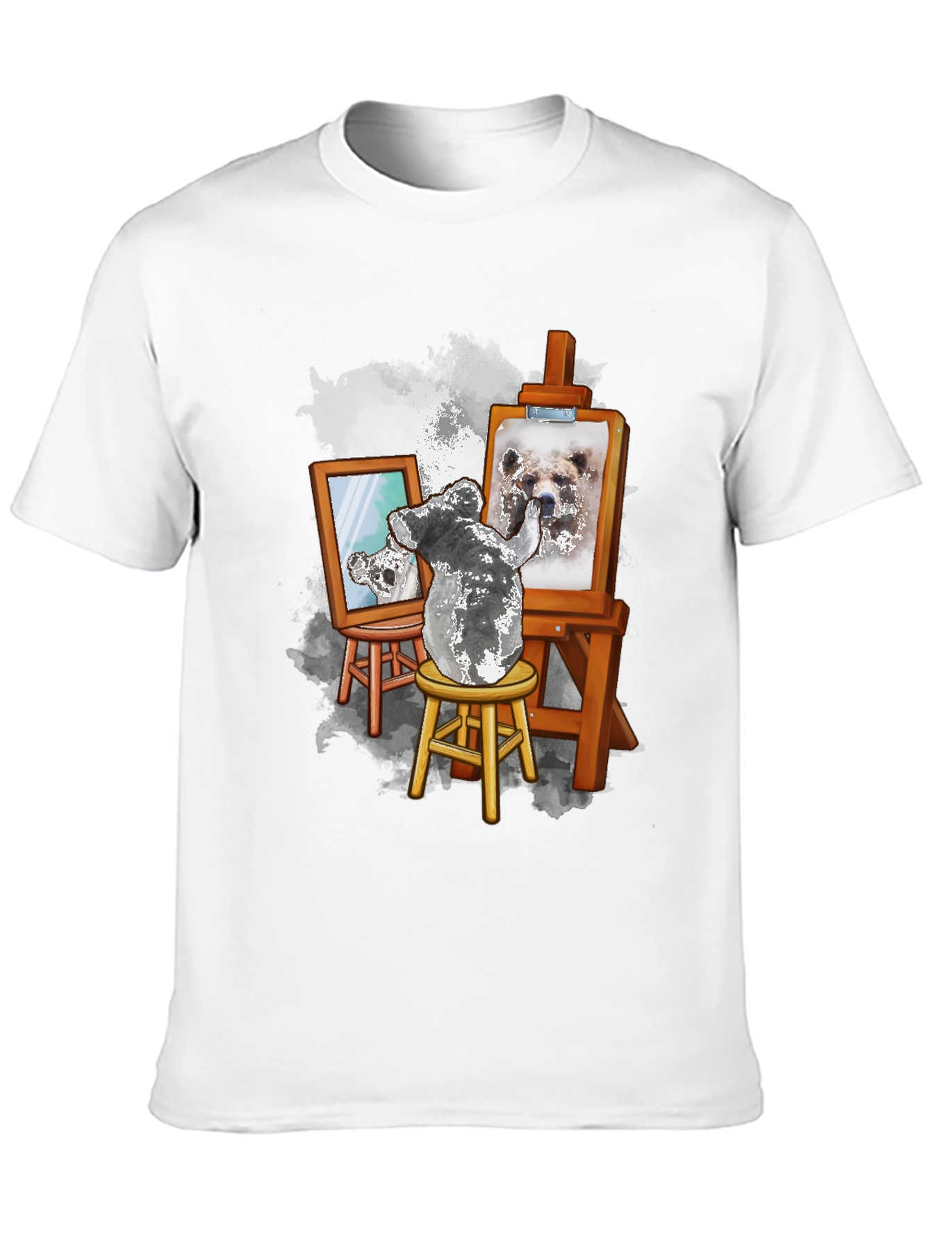 Koala Artist Graphic Tee - Unisex Cotton T-Shirt