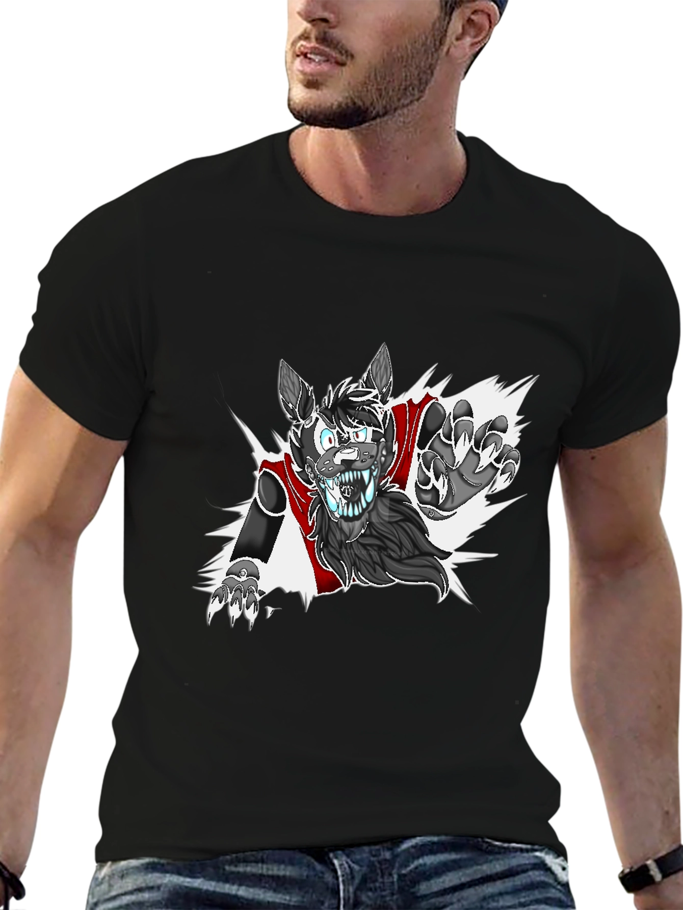 Wolf Graphic Tee - Unleash Your Wild Side
