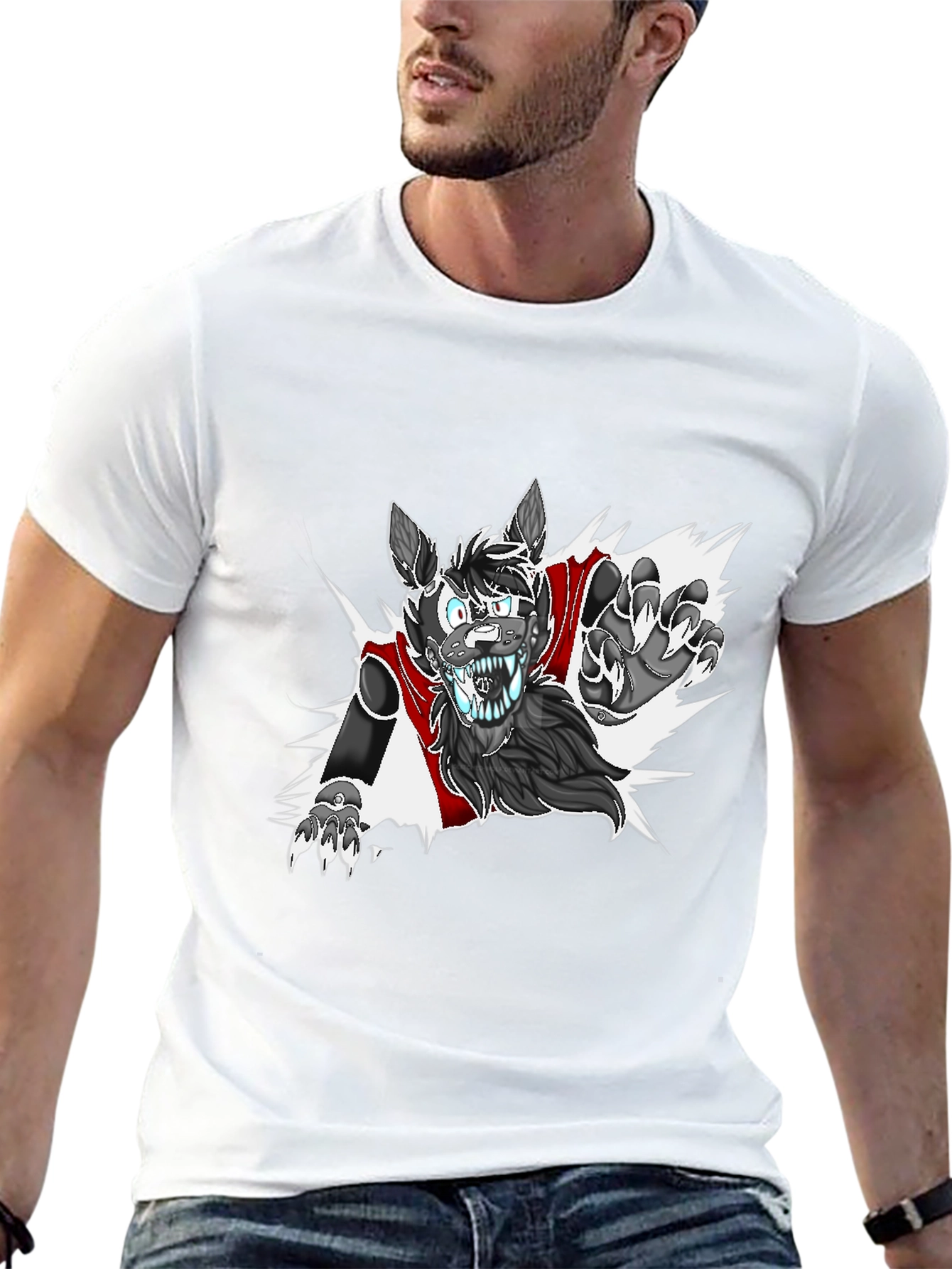 Wolf Graphic Tee - Unleash Your Wild Side