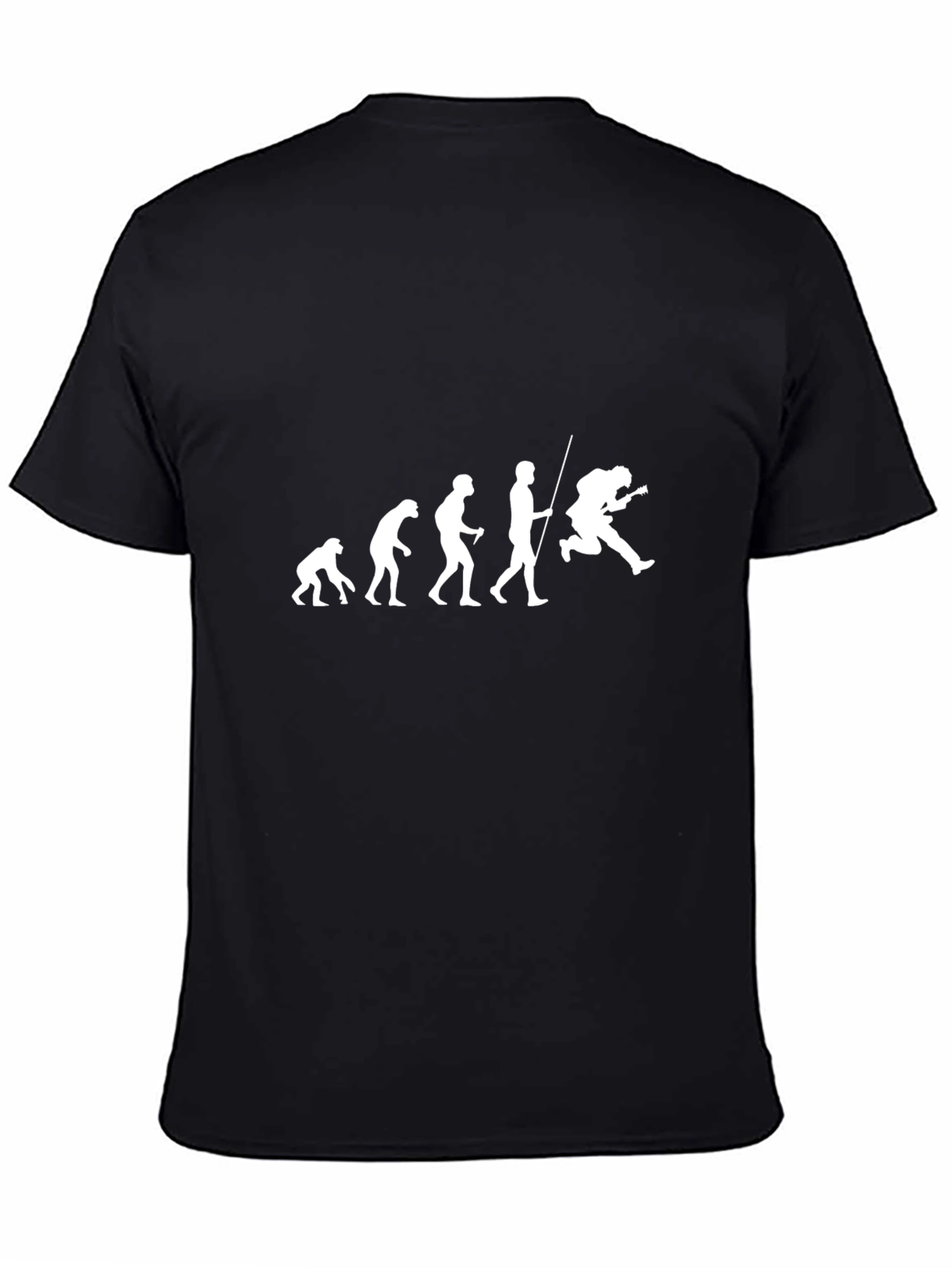 Evolution of Rock T-Shirt - Black Graphic Tee