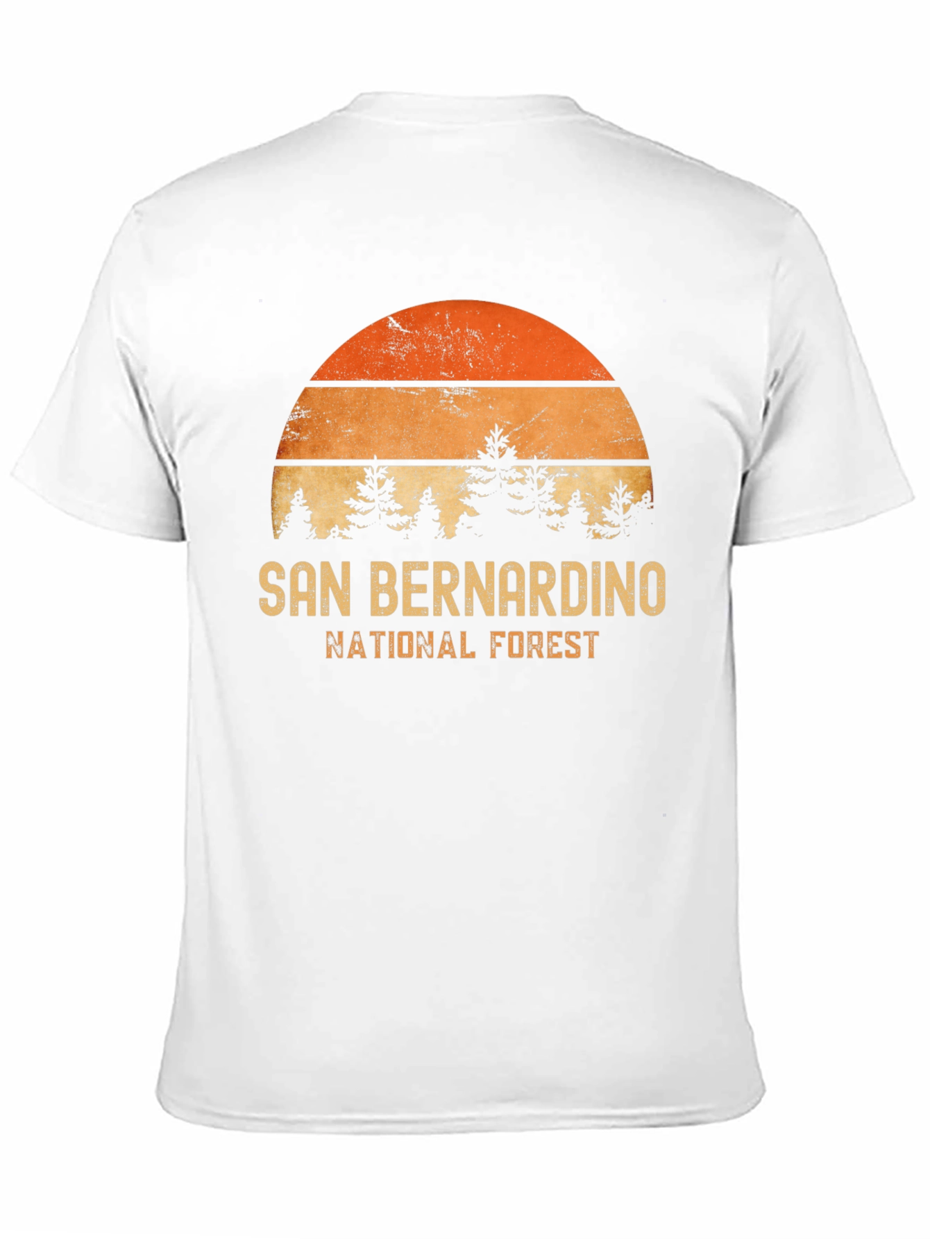 San Bernardino National Forest Retro T-Shirt