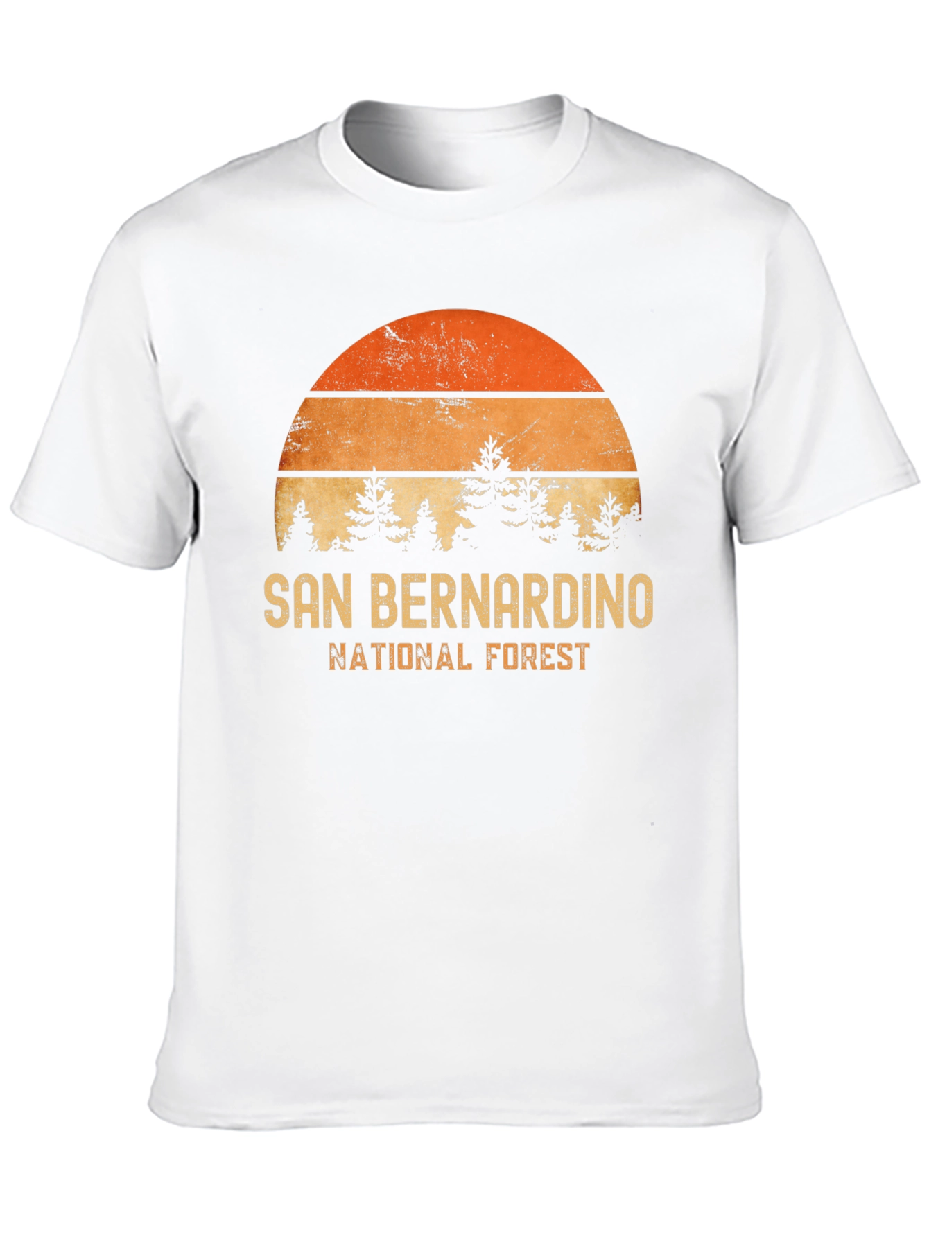 San Bernardino National Forest Retro T-Shirt