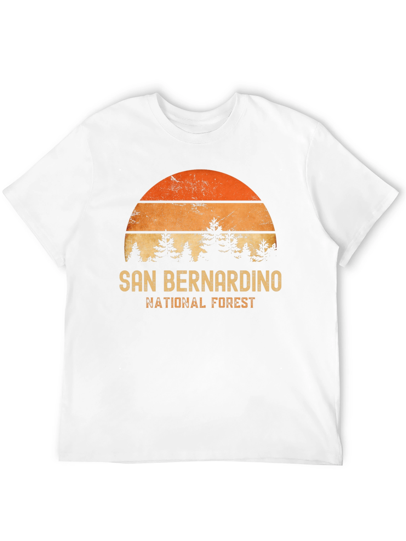 San Bernardino National Forest Retro T-Shirt