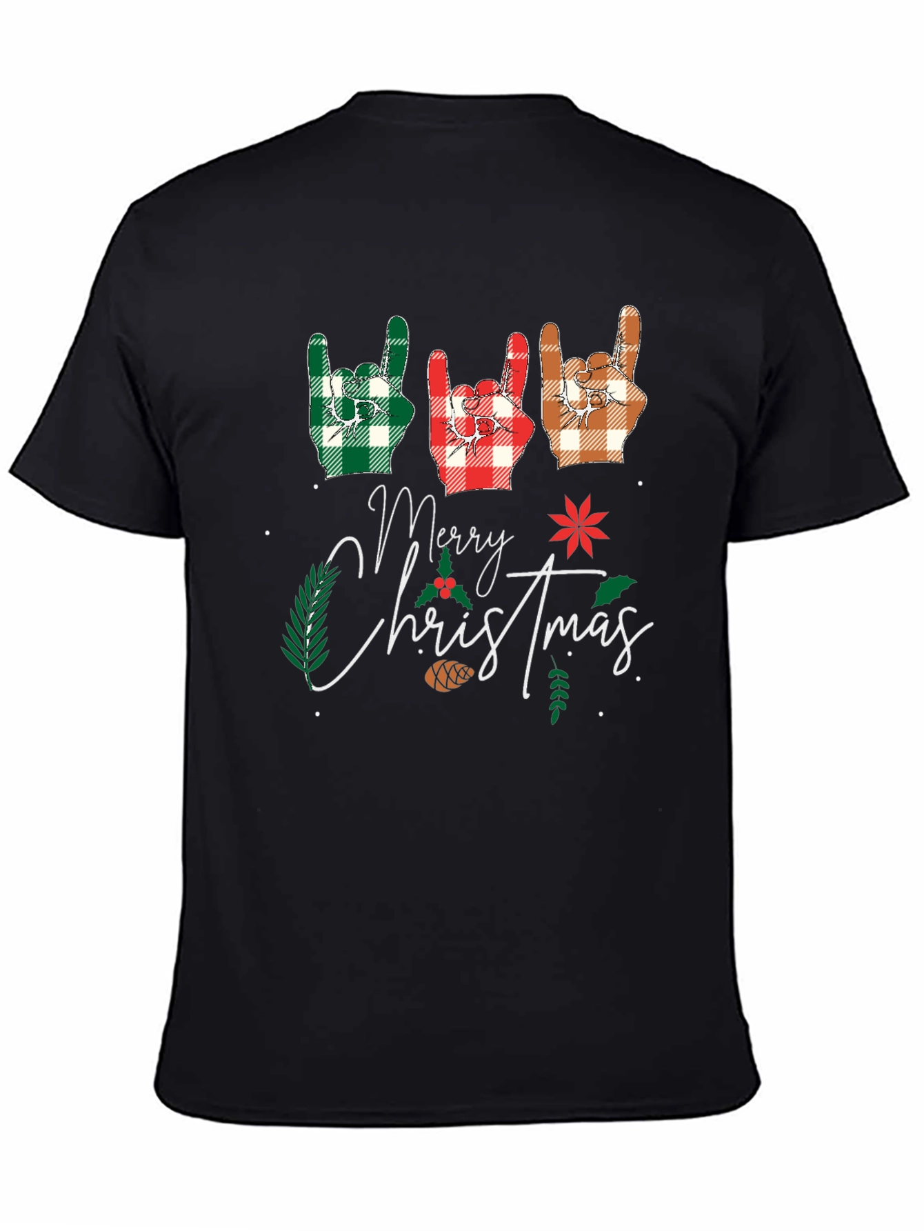 Festive Rock On Christmas T-Shirt