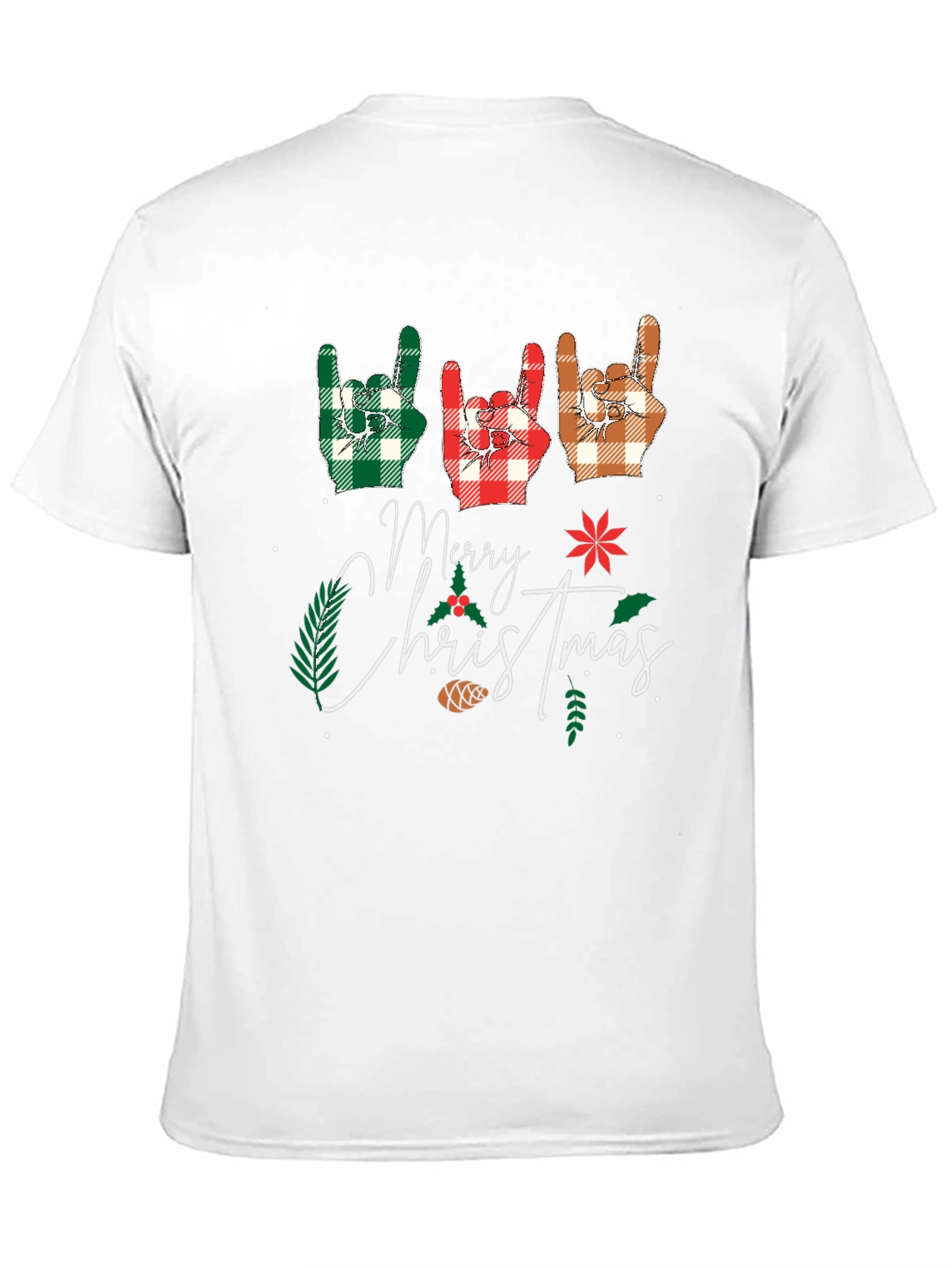 Festive Rock On Christmas T-Shirt