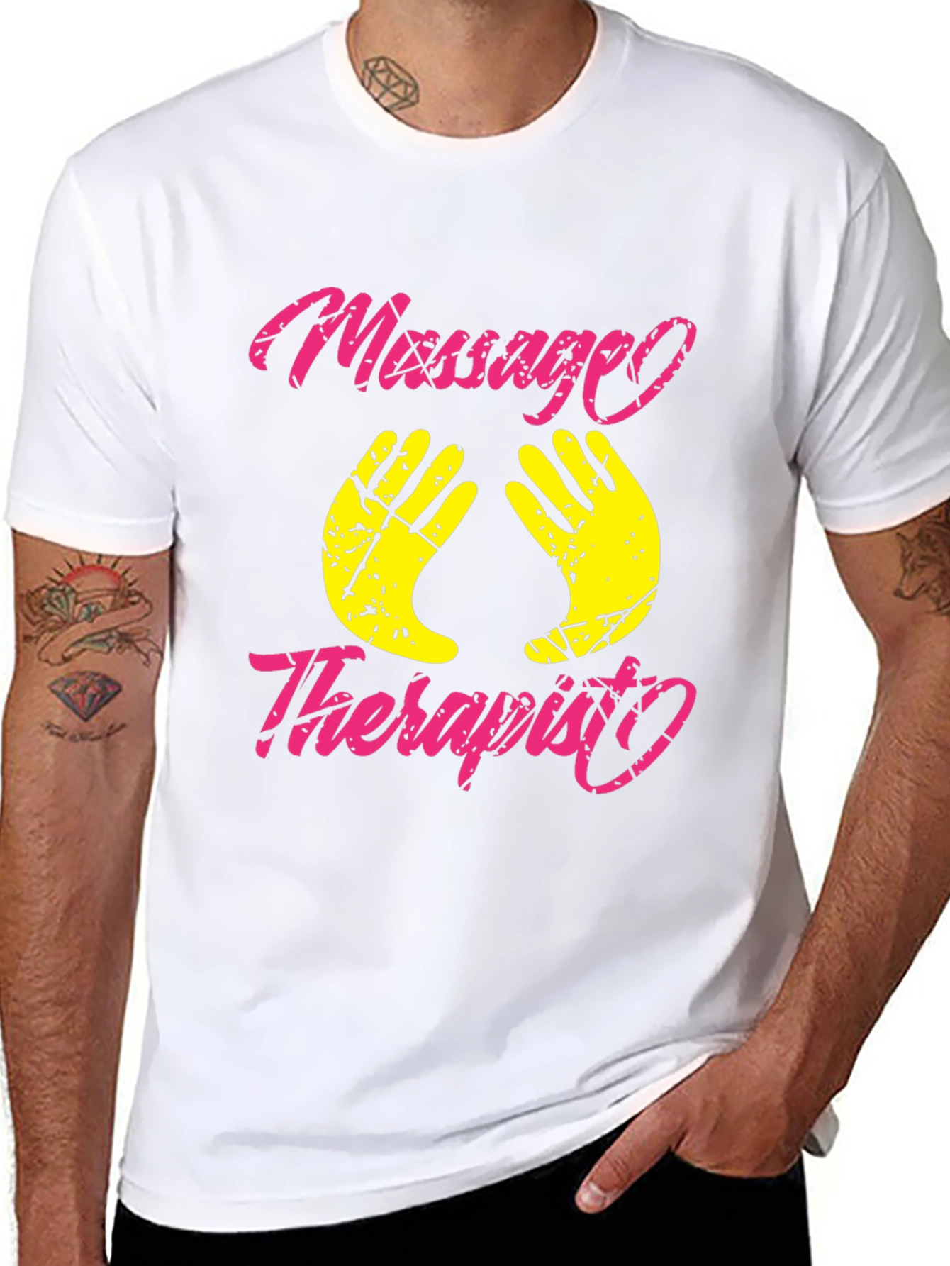 Massage Therapist Graphic T-Shirt