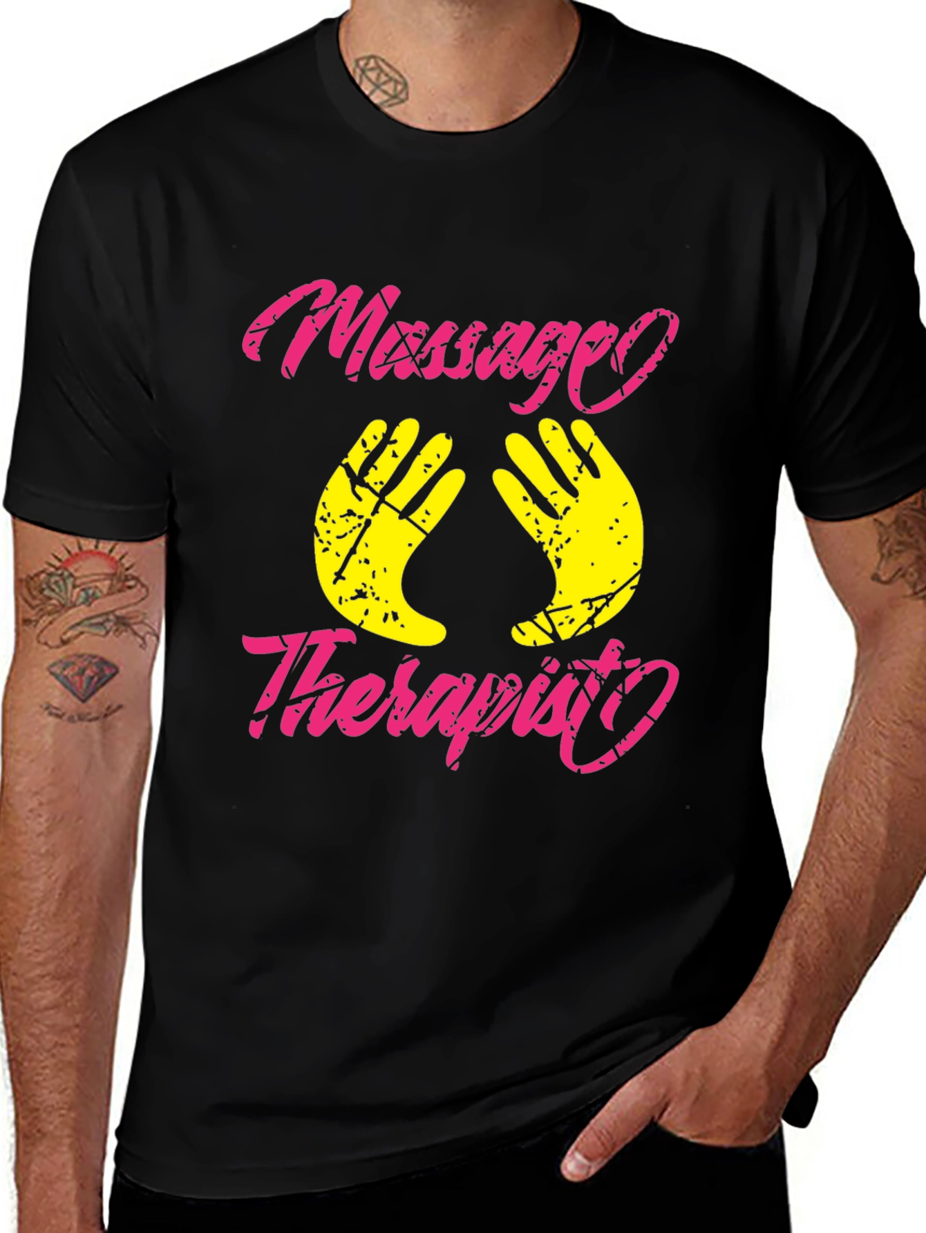 Massage Therapist Graphic T-Shirt