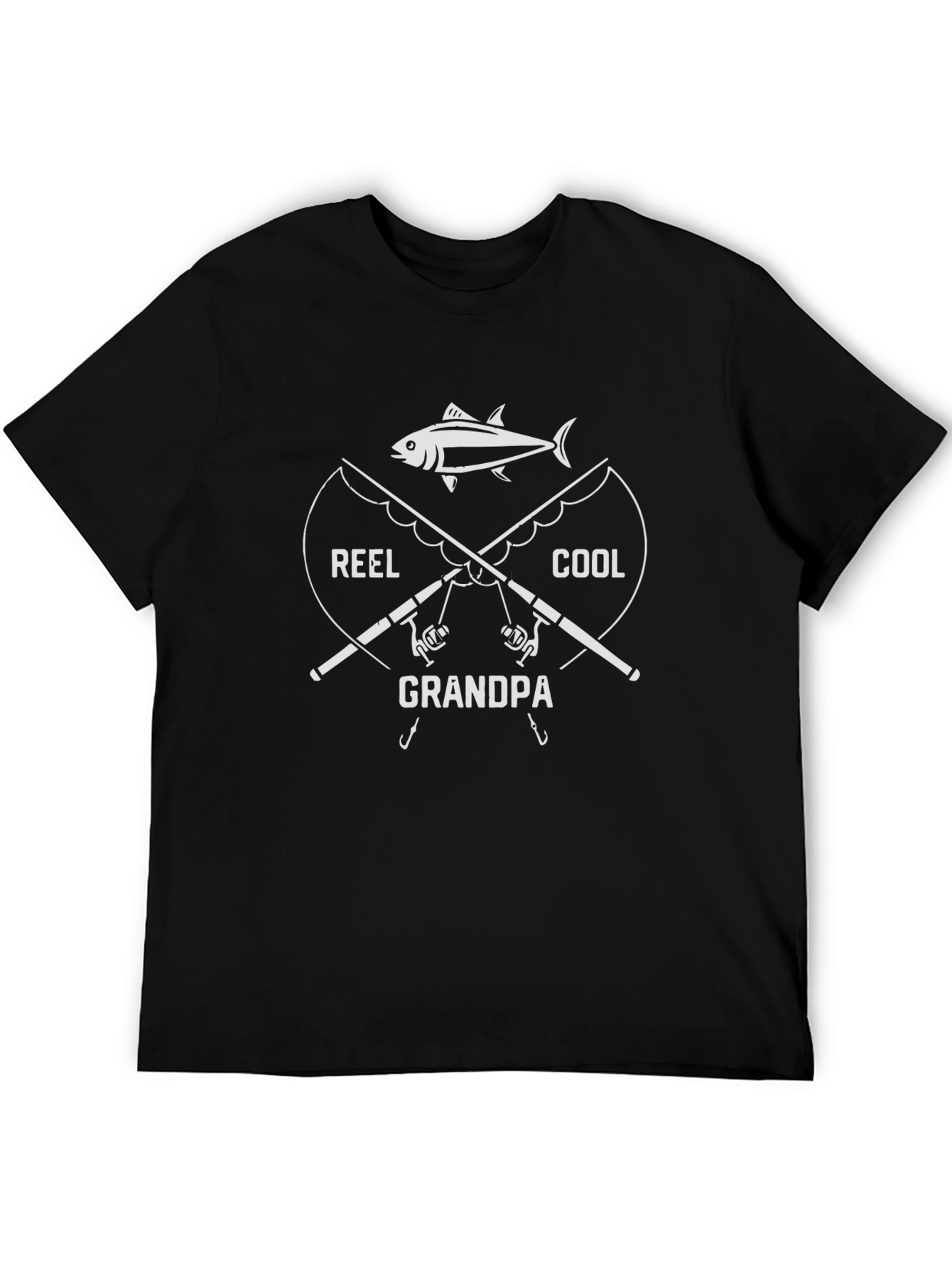 Reel Cool Grandpa Fishing T-Shirt