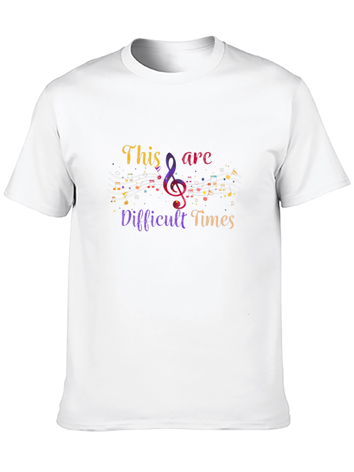 Difficult Times Music T-Shirt