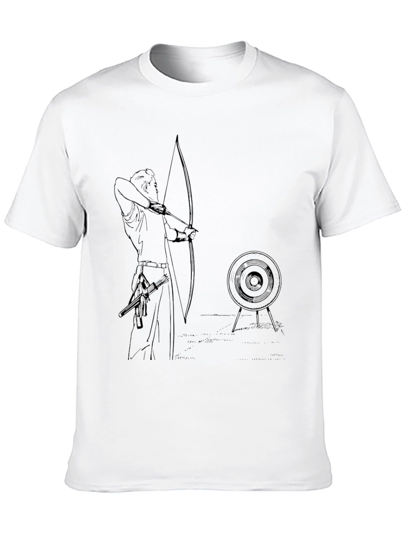 Archer Graphic Tee - Classic Archery Design