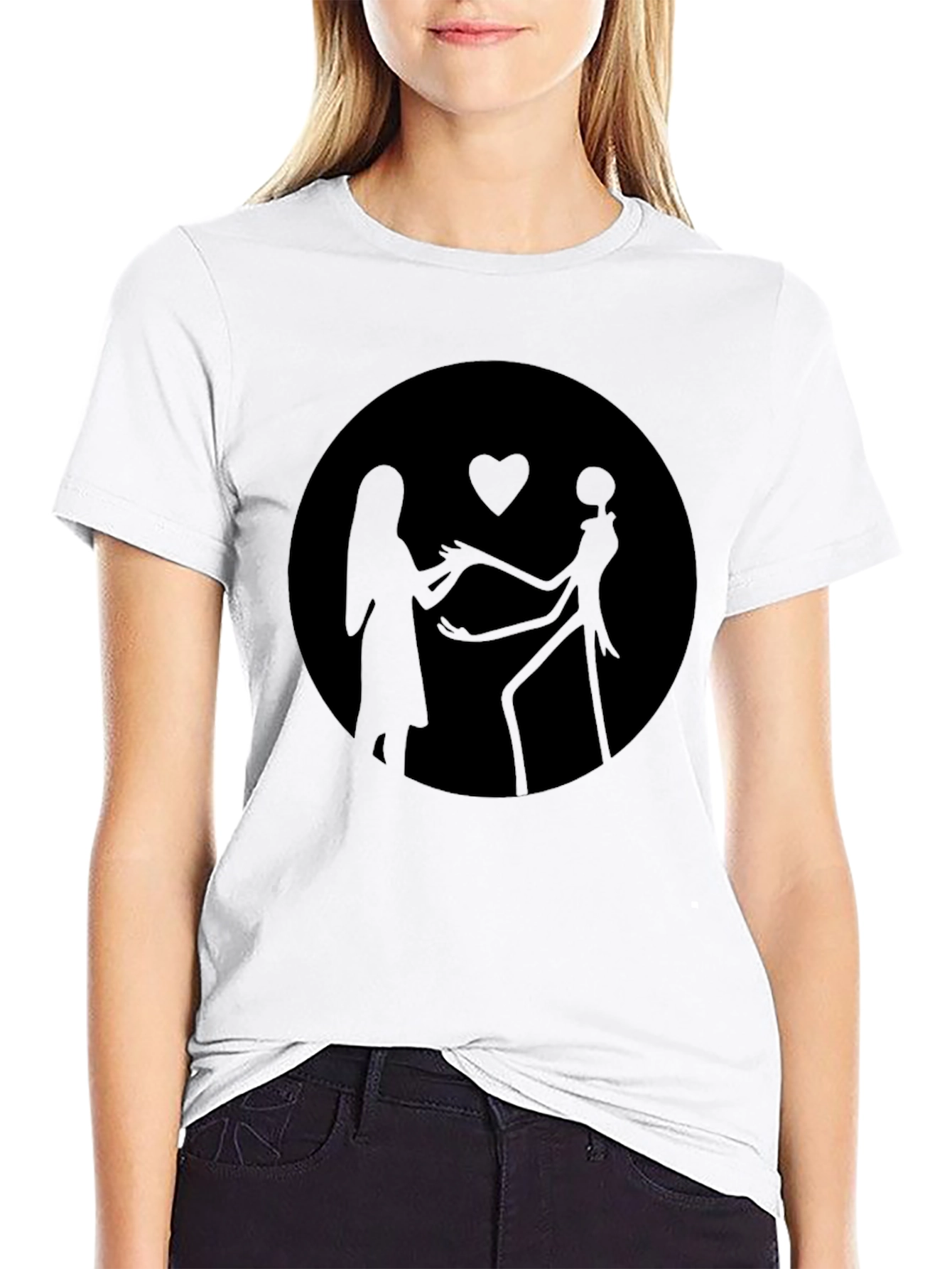 Nightmare Before Christmas Jack & Sally T-Shirt