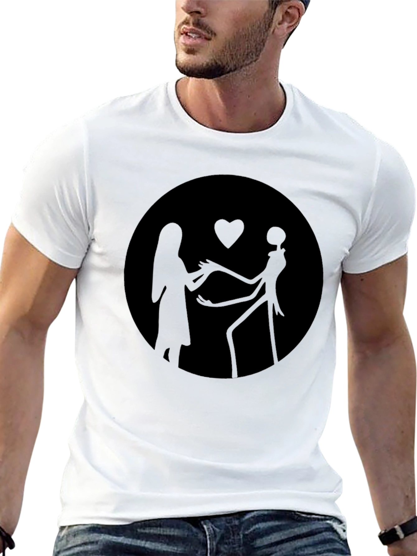 Nightmare Before Christmas Jack & Sally T-Shirt