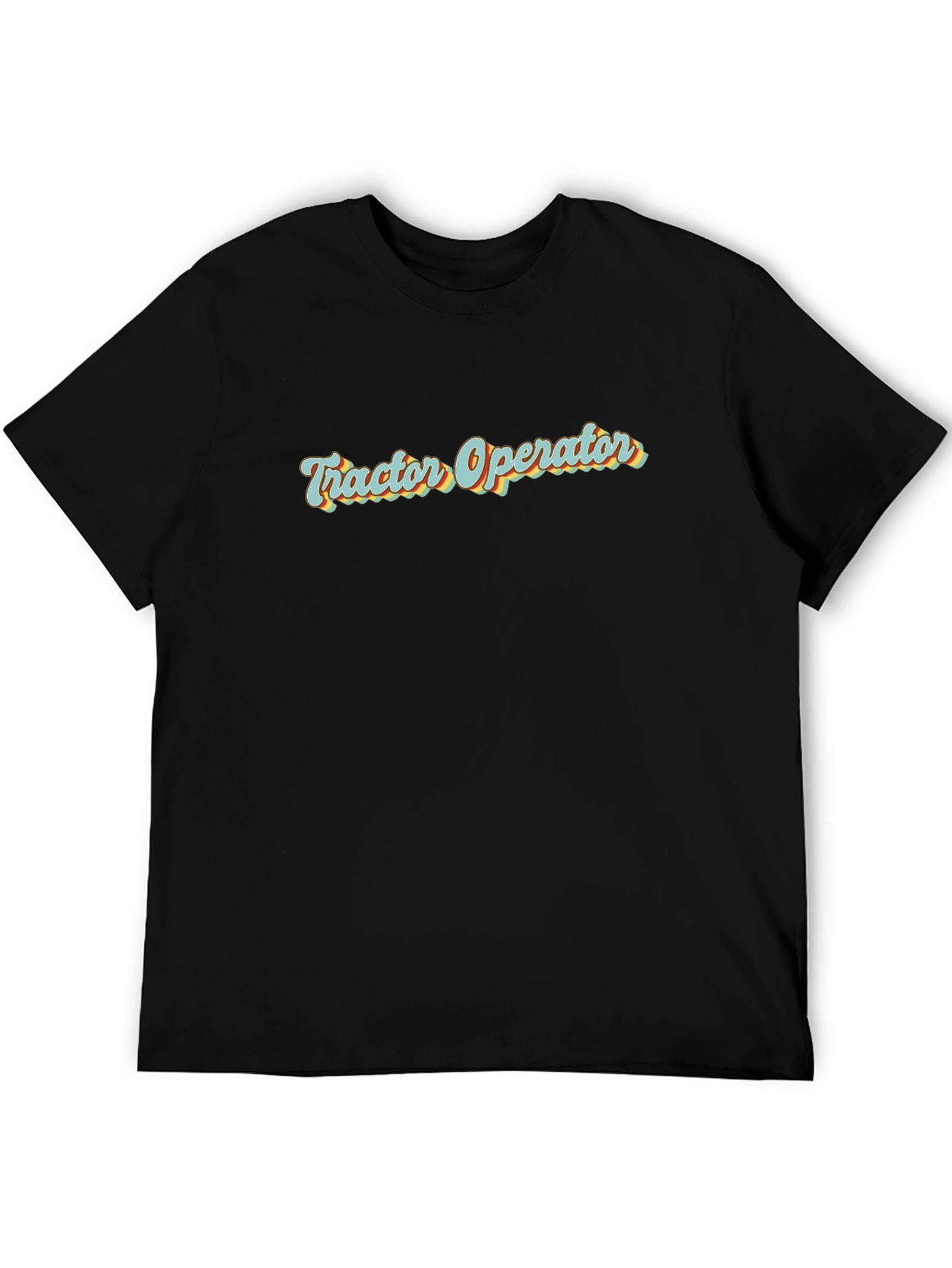 Tractor Operator Retro Graphic T-Shirt
