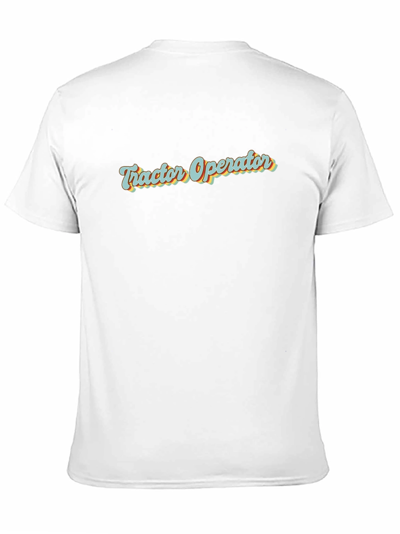 Tractor Operator Retro Graphic T-Shirt