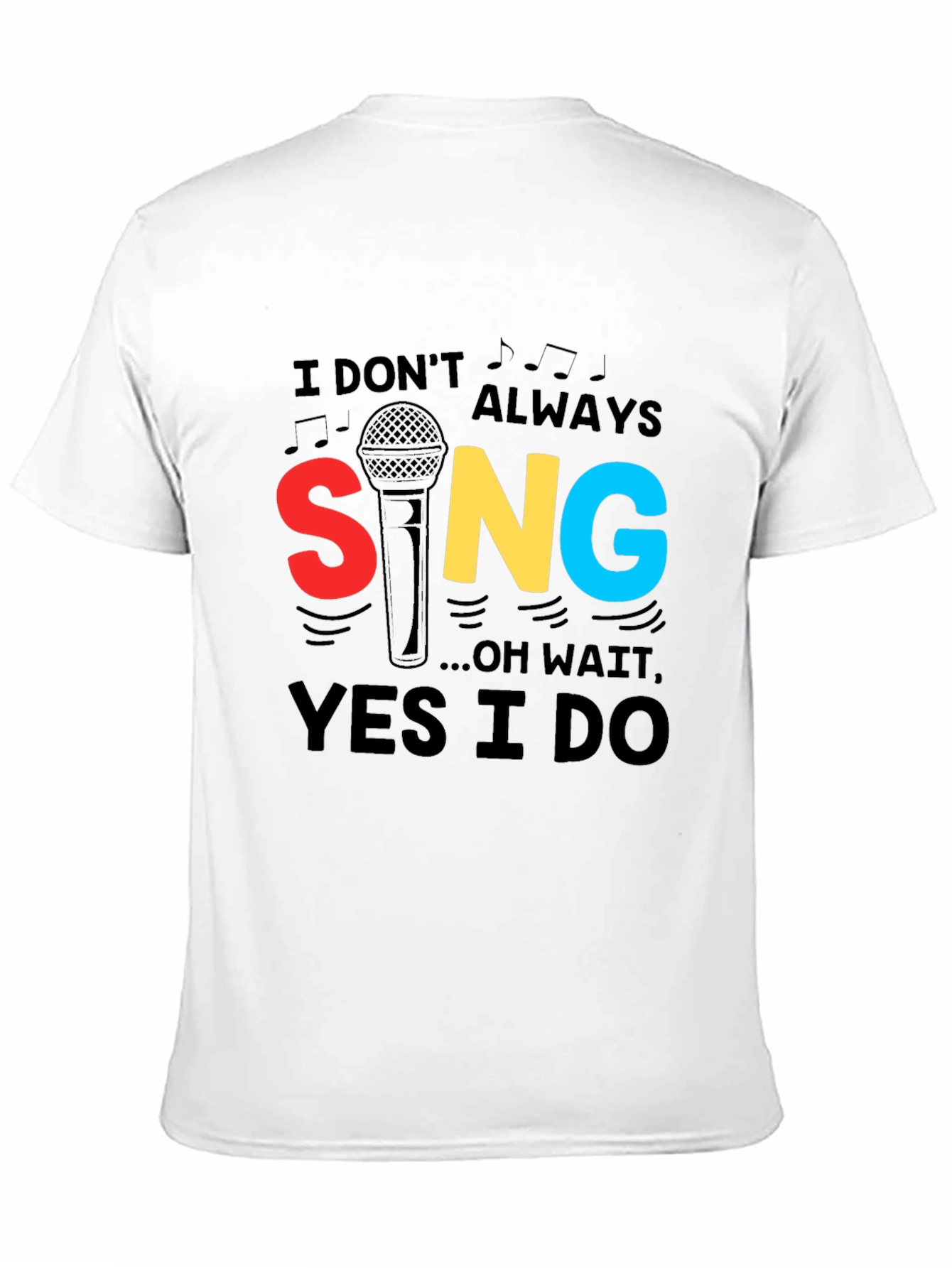 Singers Statement Black T-Shirt