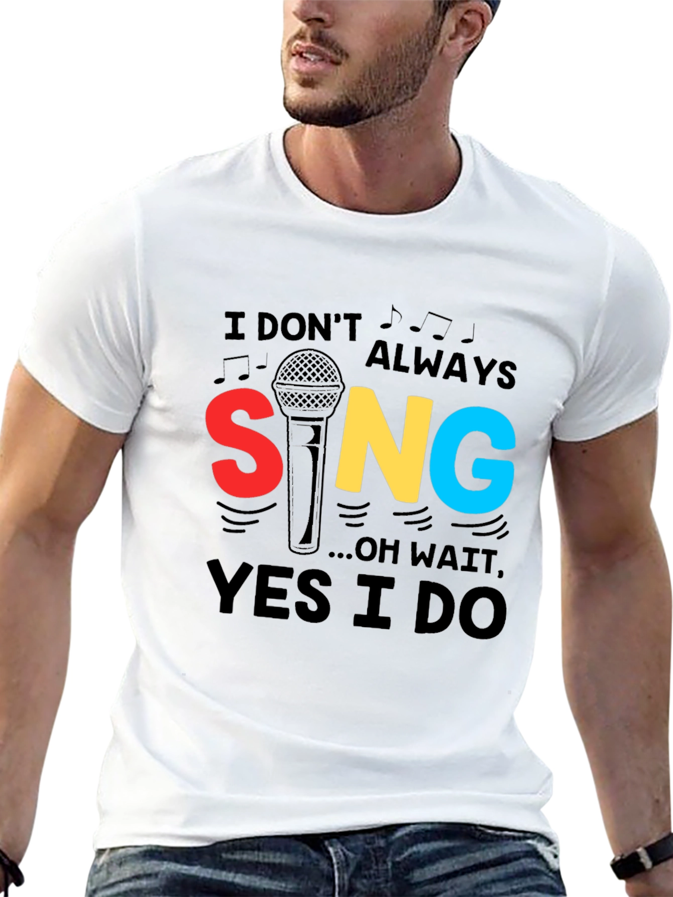 Singers Statement Black T-Shirt