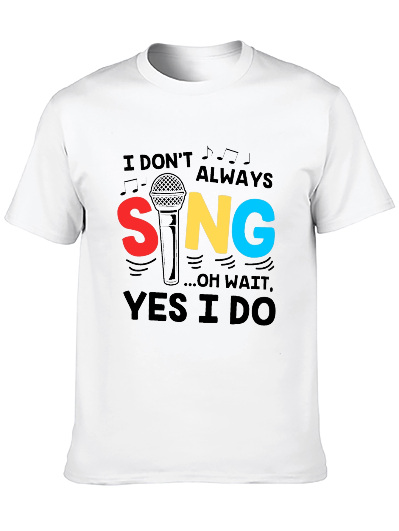 Singers Statement Black T-Shirt